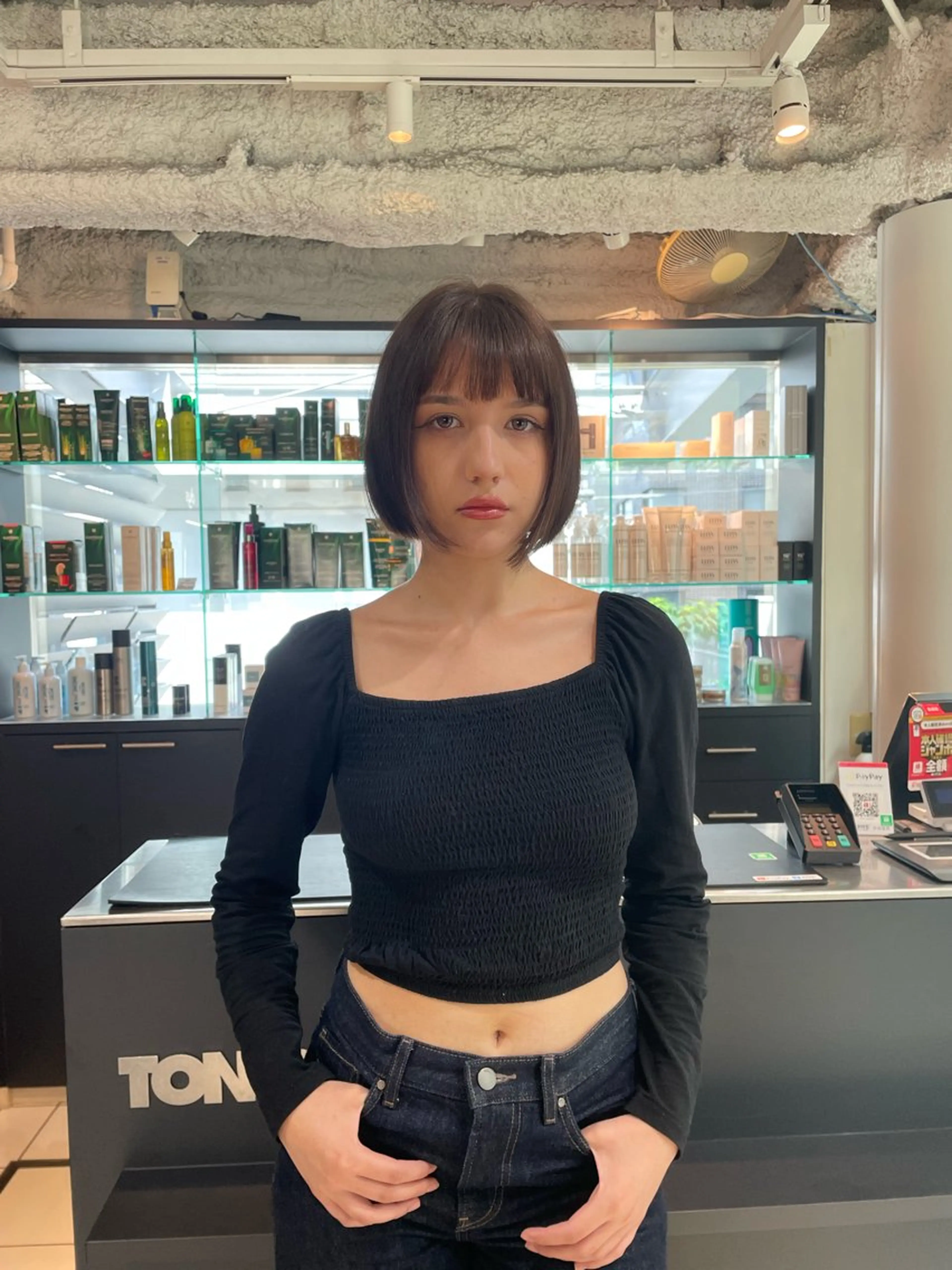 ミディアム レイヤーカット/ 堀匠吾のヘアスタイル