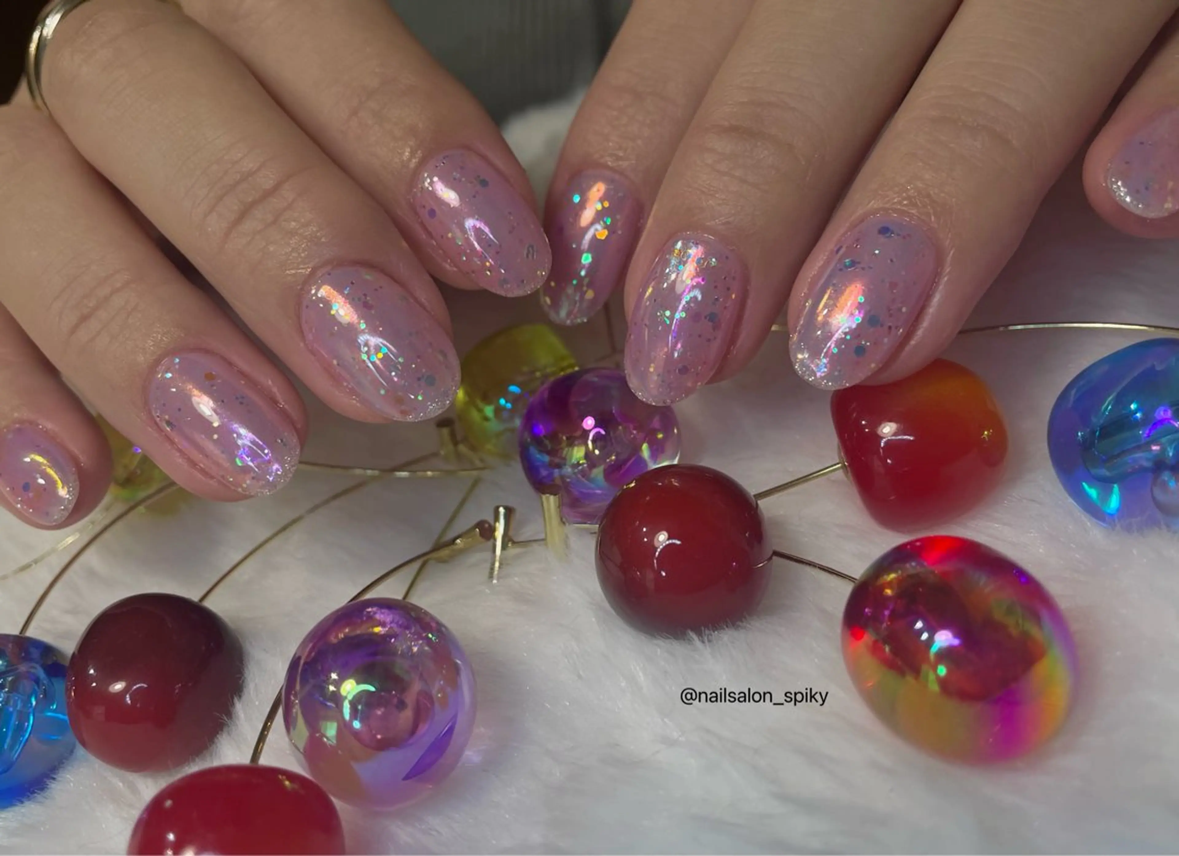 ネイル Spiky とうげ ふうかのネイルデザイン