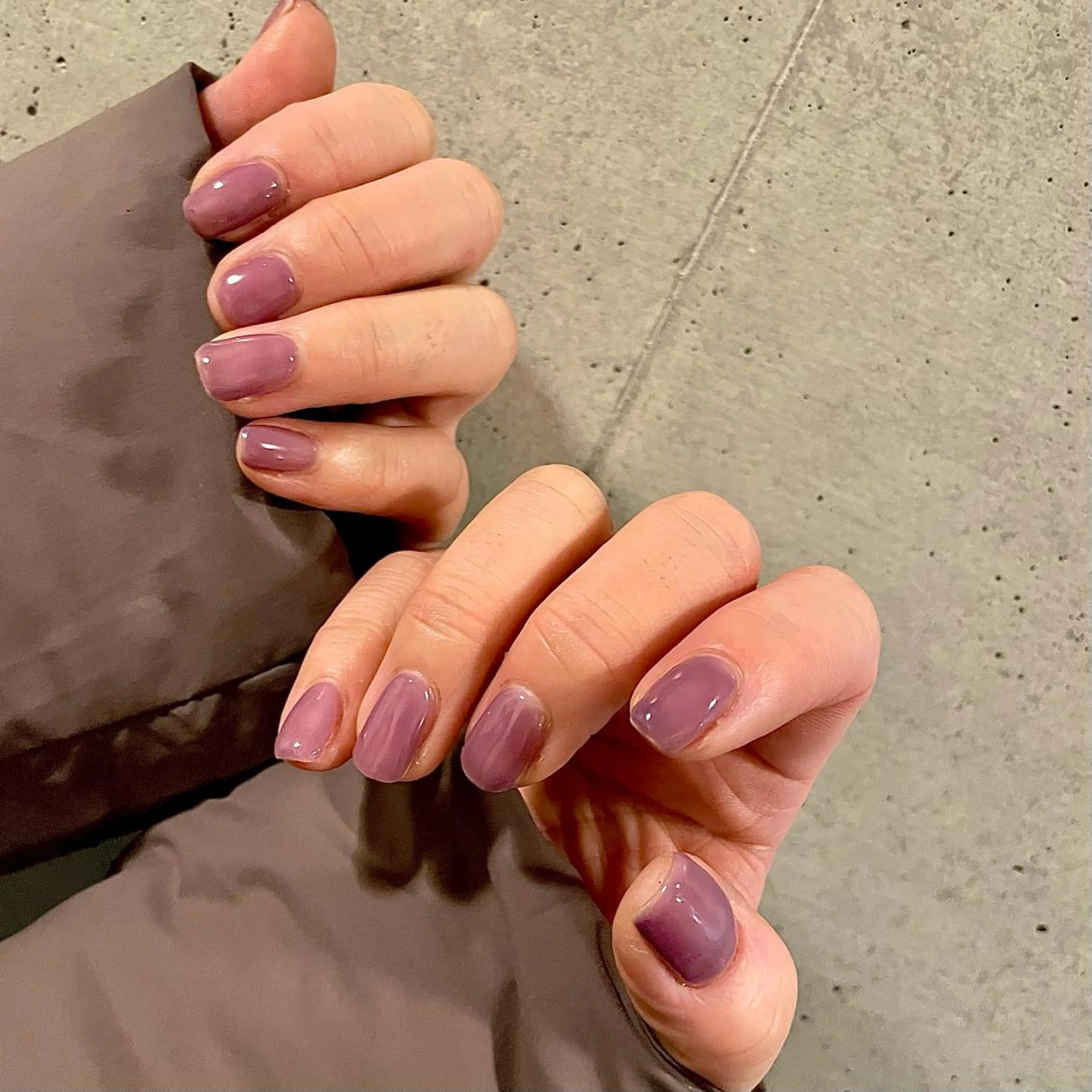 ショート ハンドネイル ハンドケア nail&eye Aoのマツエク・マツパデザイン