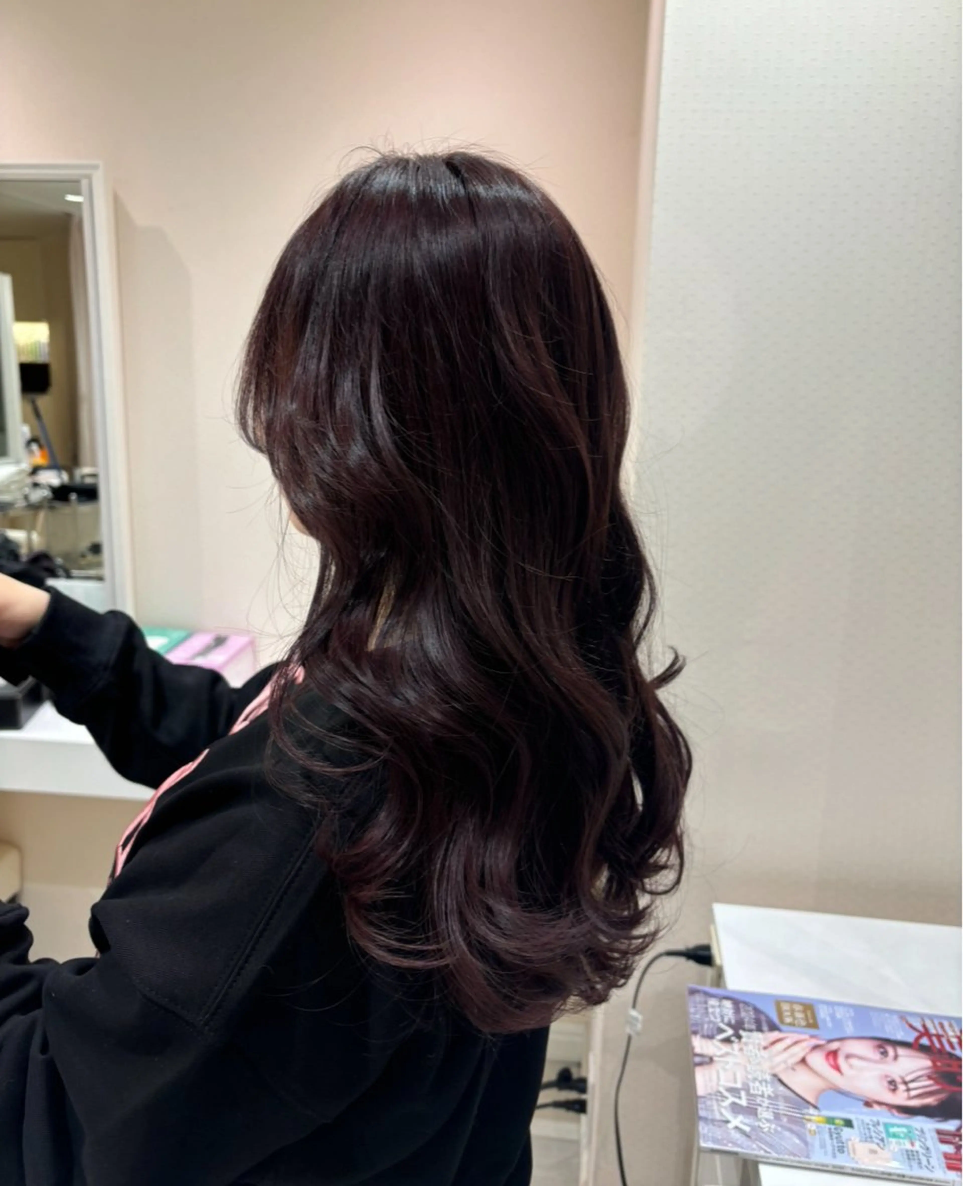 カラー ピンクカラー バイオレットカラー バイオレットピンク Les Saisons EX 大宮店所属・間島 叶のヘアスタイル