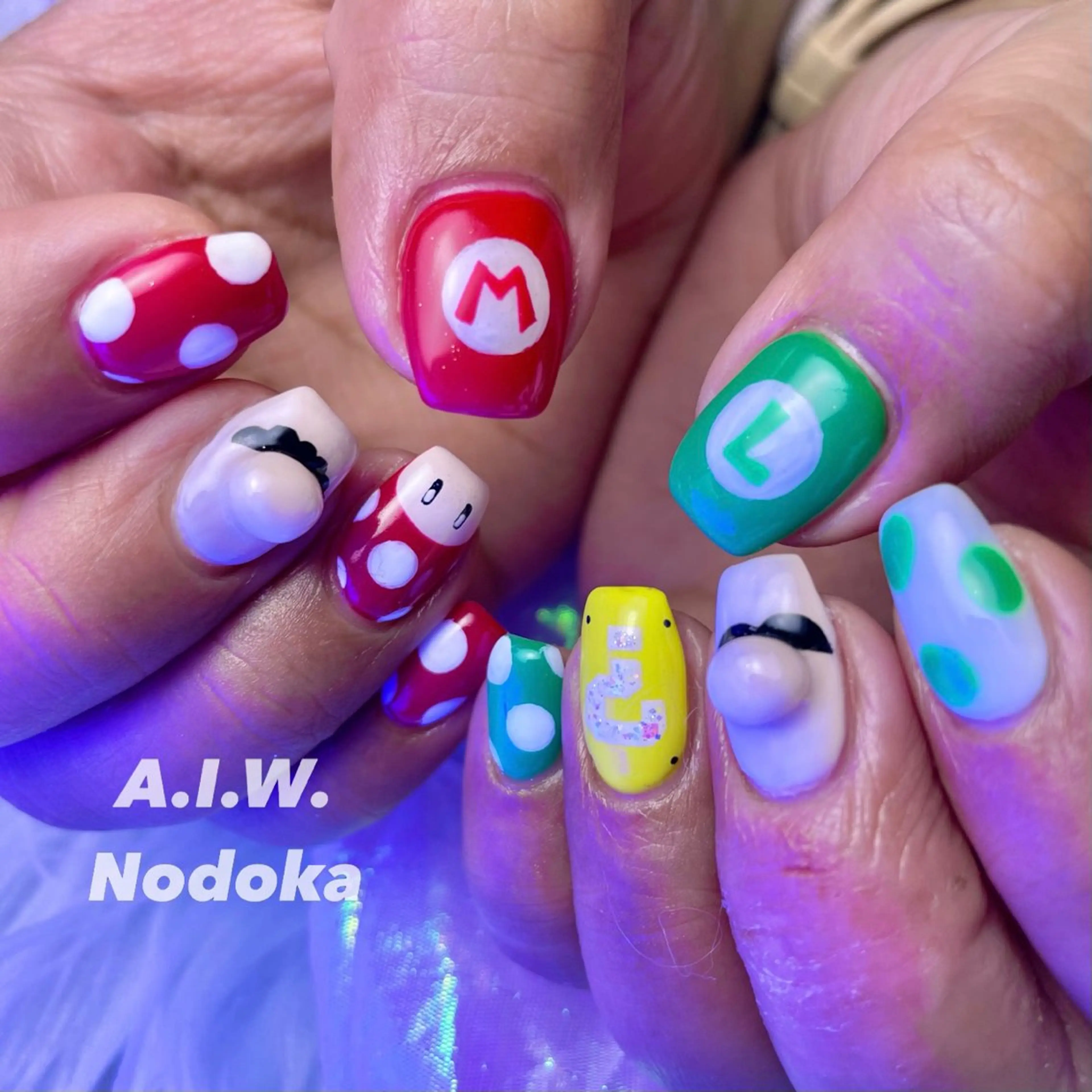 ネイル 大倉 のどかのネイルデザイン