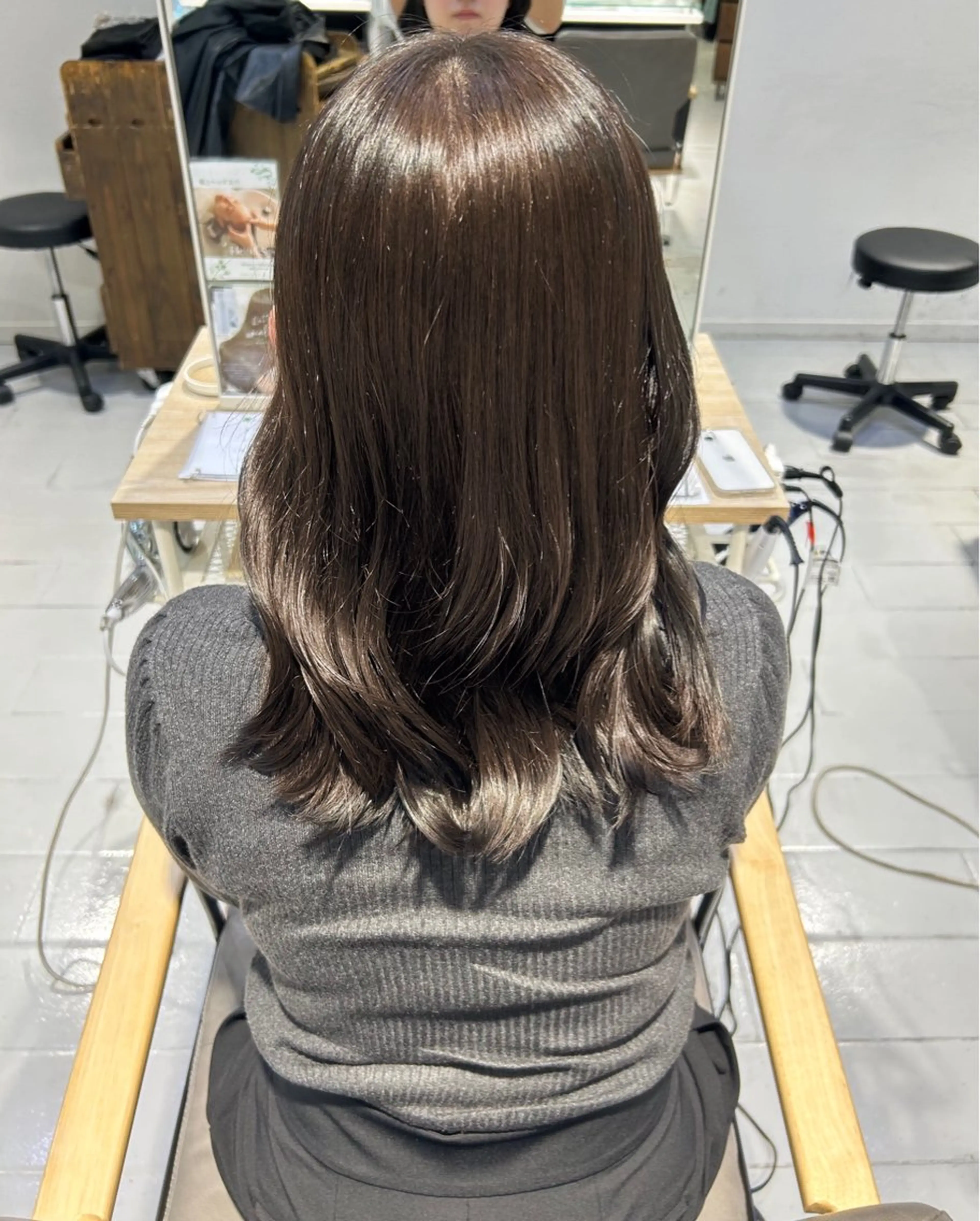 セミロング 韓国ヘア ‎⟡.·KANA🐥のヘアスタイル