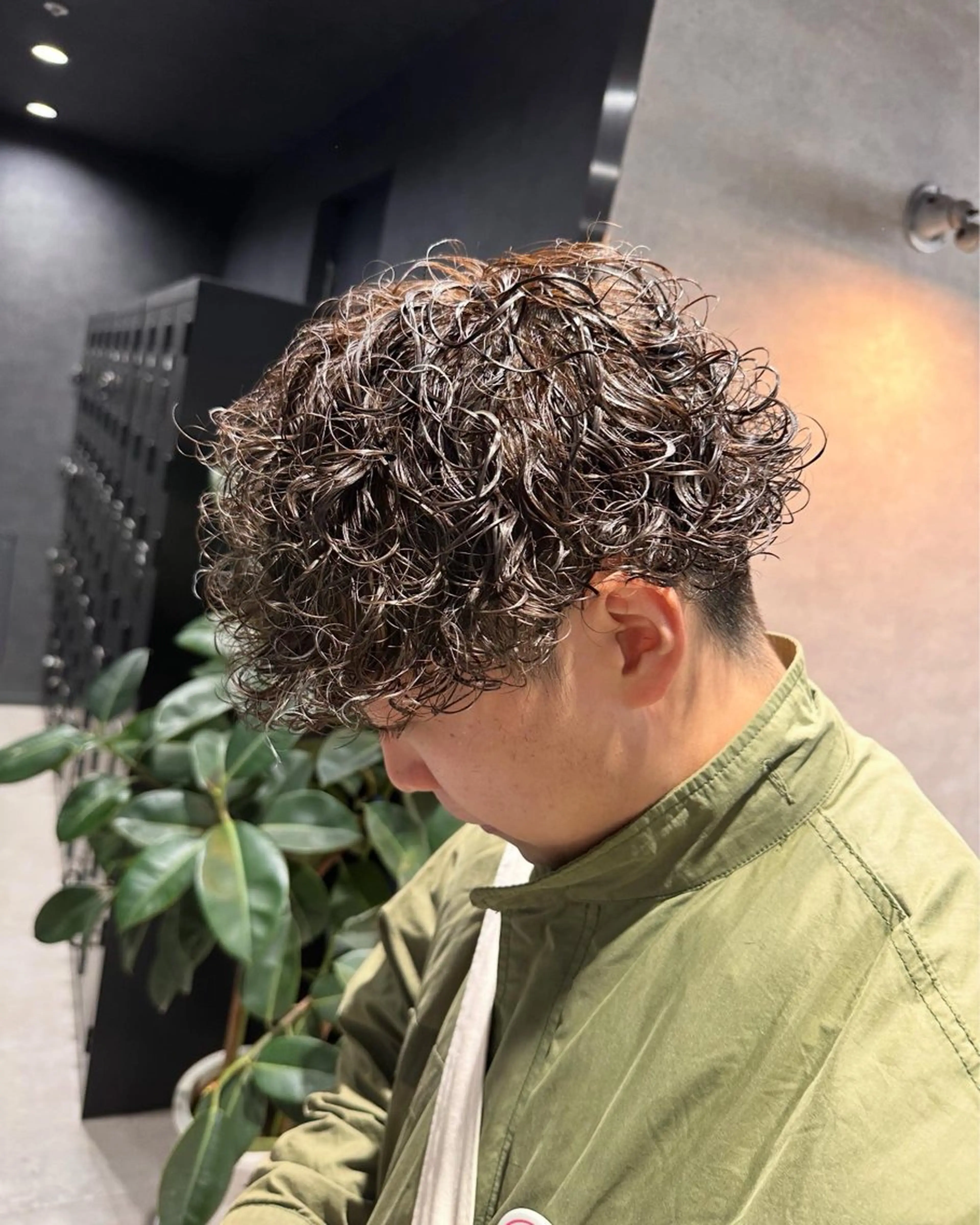 ショート パーマ メンズ 【メンズサロン】 BLUCK 横浜のヘアスタイル