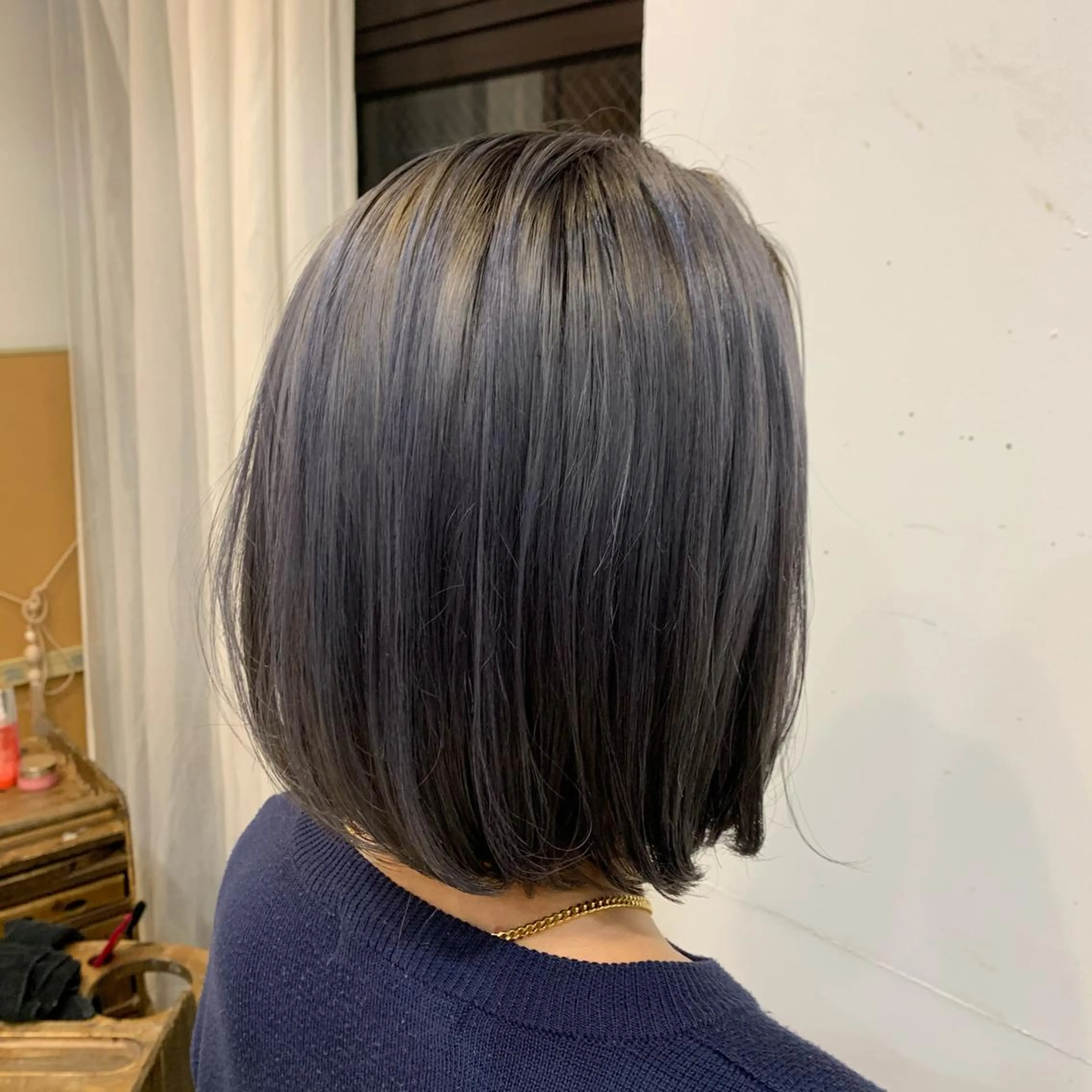 ミディアム カラー まろやかカラー🤎 みなとまほのヘアスタイル