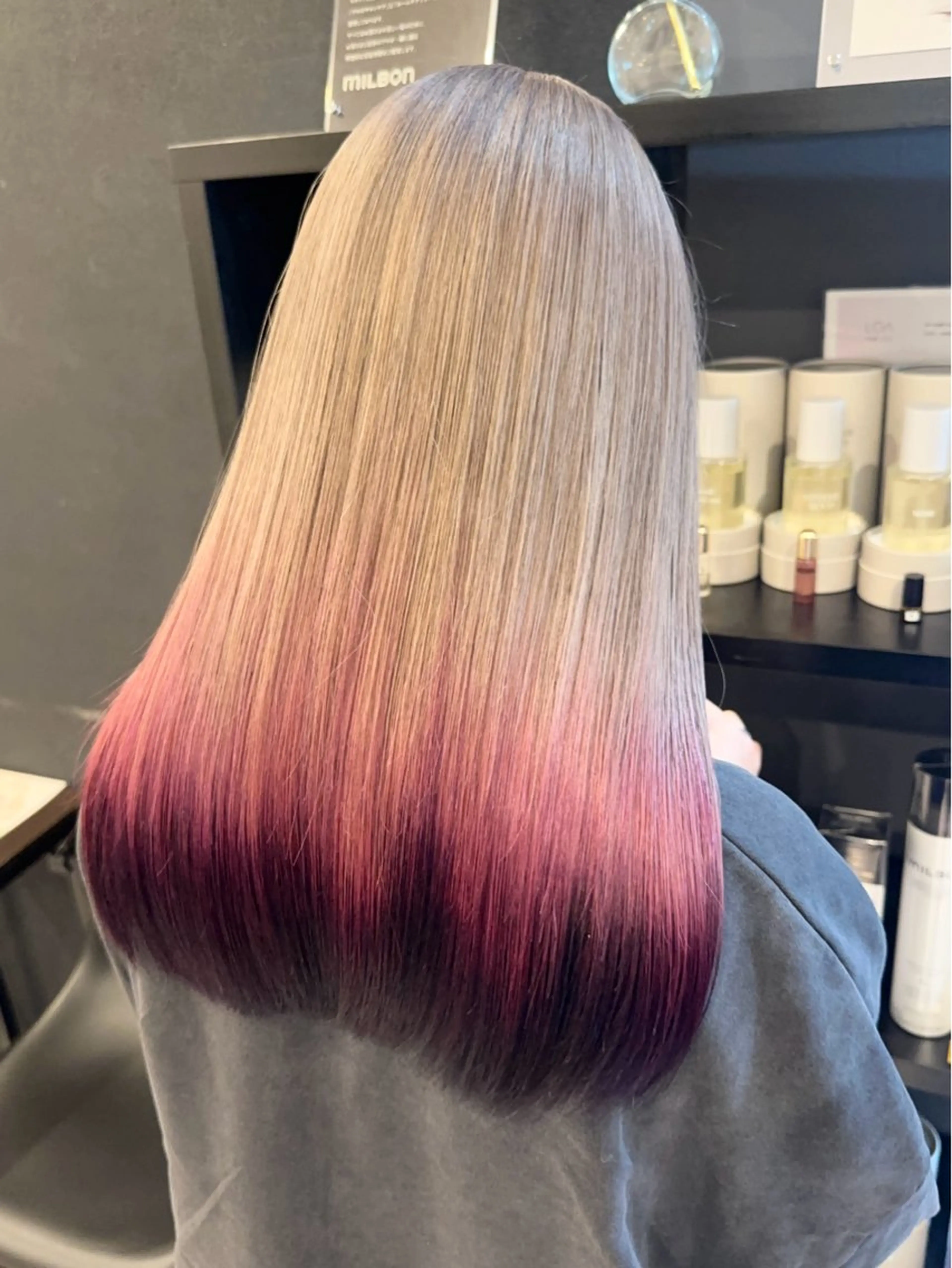 セミロング カラー カット ヘアカラー トリートメント 髪質改善特化【荻窪】 RYOTOのヘアスタイル