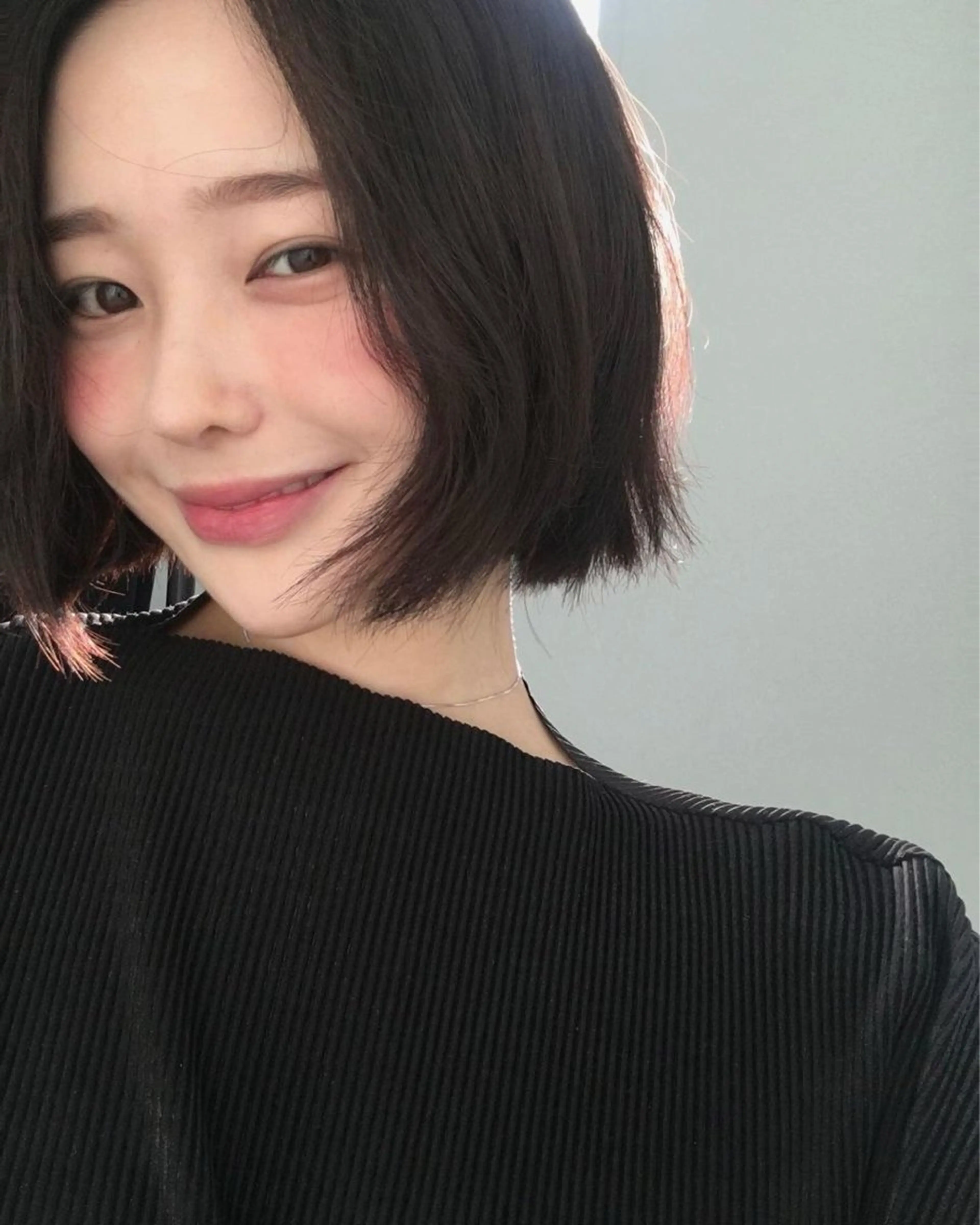 ミディアム カラー カット ヘアカラー トリートメント 表参道/髪質改善・ 透明感 colorのヘアスタイル