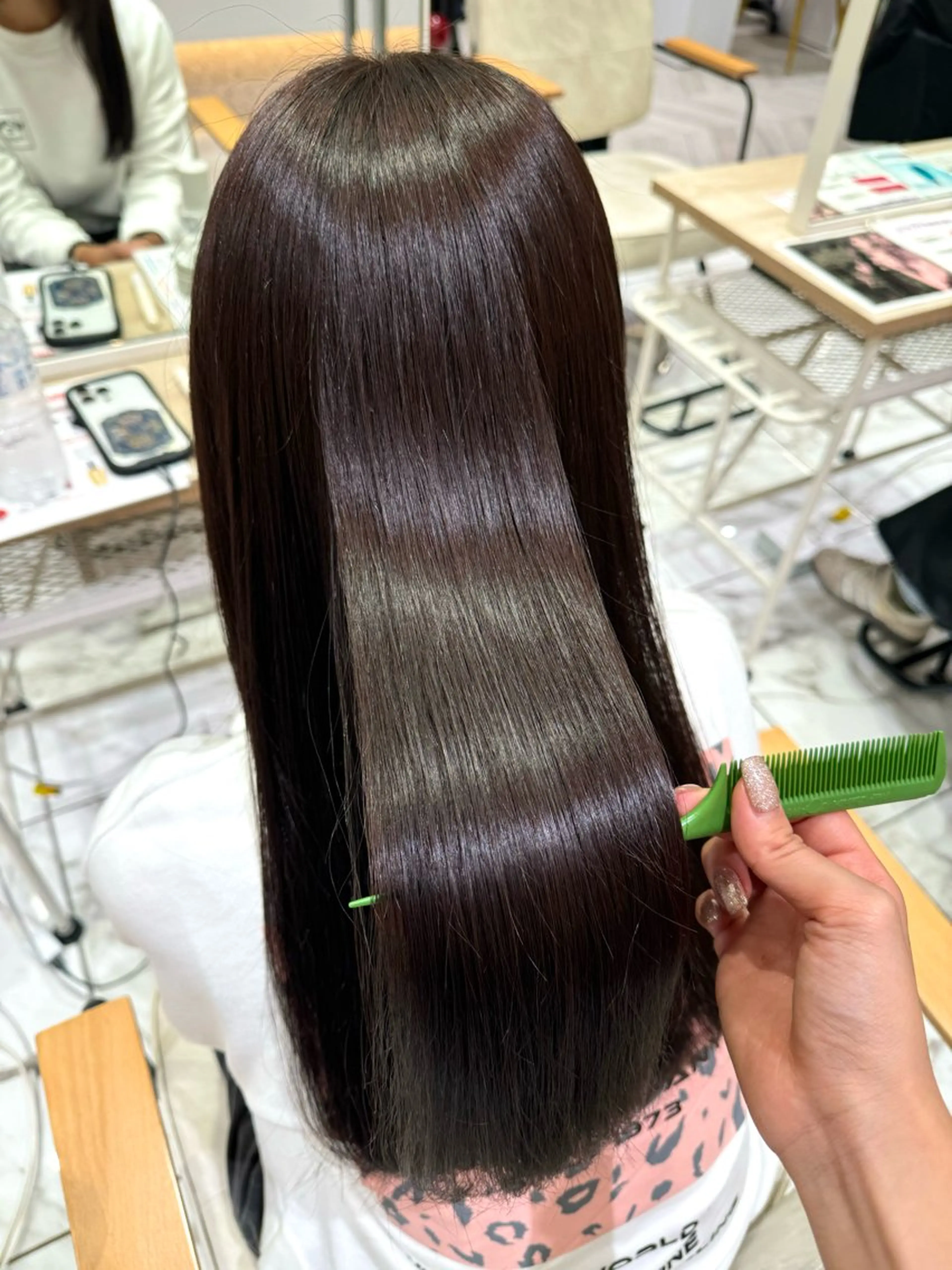 セミロング カラー ヘアカラー 学生人気no.1 🦋ナツミのヘアスタイル