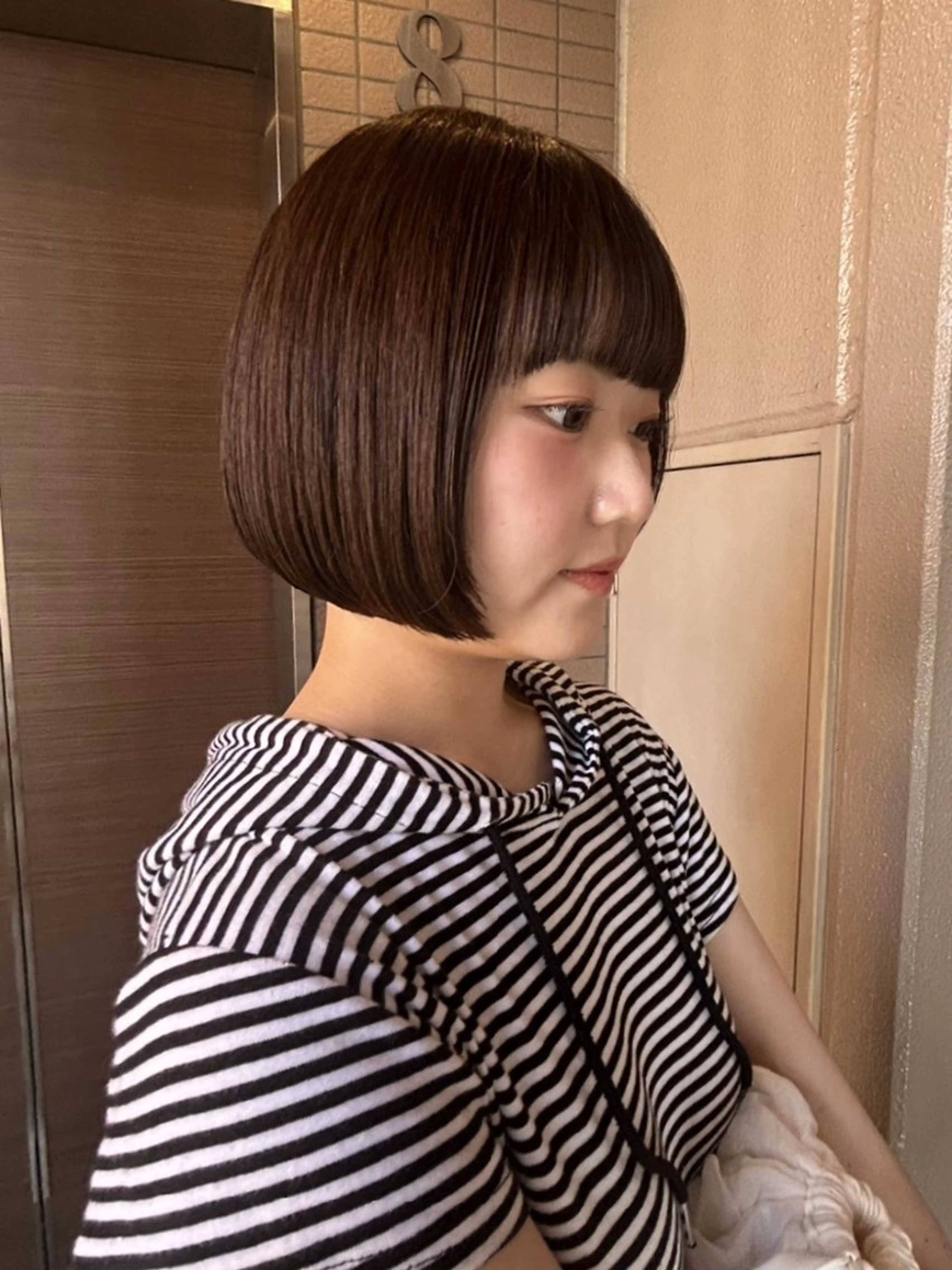 ショート ボブ 🌈扱いやすいボブ× ブリーチ🌈TAMEのヘアスタイル