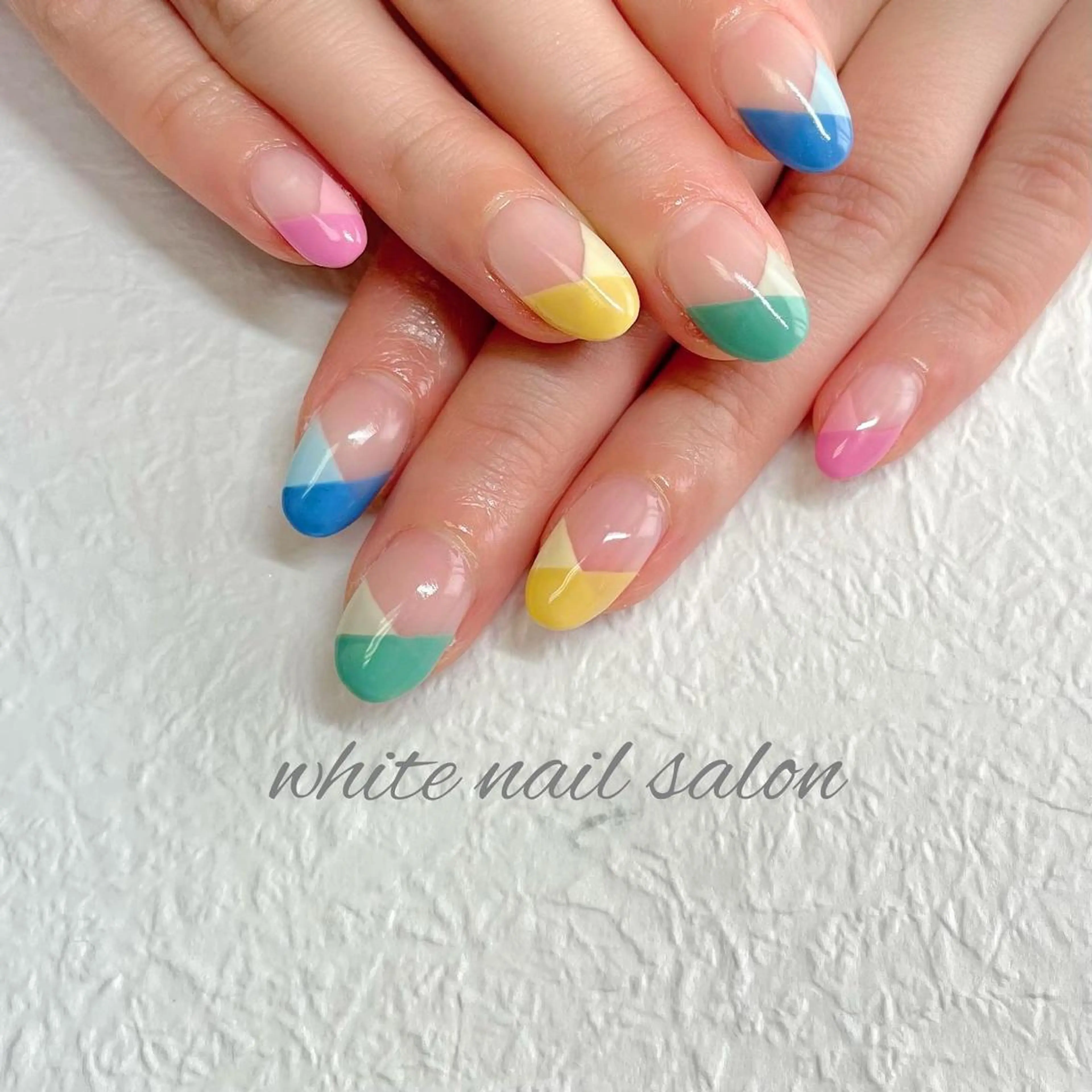 ネイル ジェルネイル ハードジェル ラメ(グリッター) 持ち込み ソフトジェル ハンドネイル white nail salonのネイルデザイン