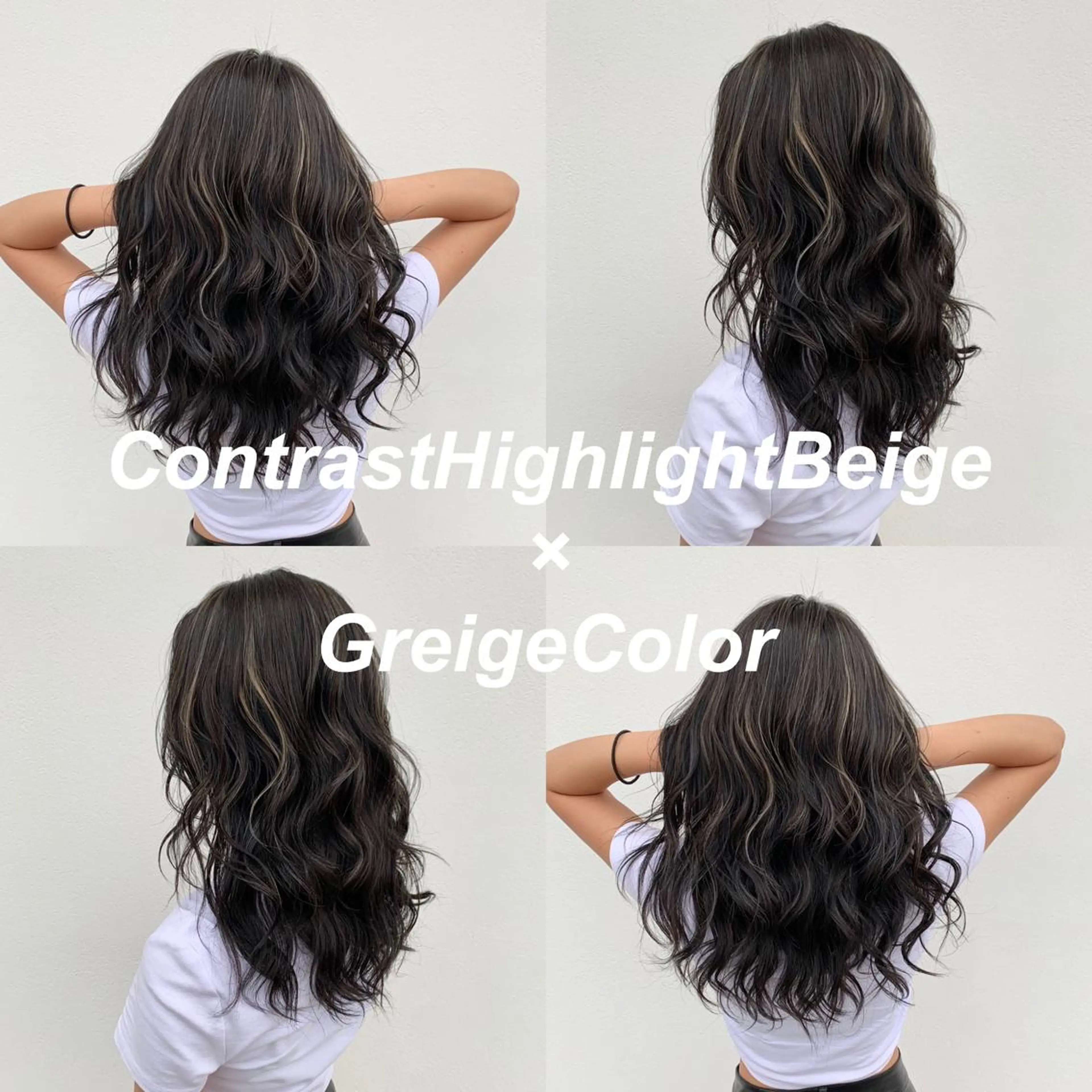 カラー グレージュ ハイライトカラー ヘアカラー 水戸/ブリーチカラー ♠️♠️會澤遼真のヘアスタイル