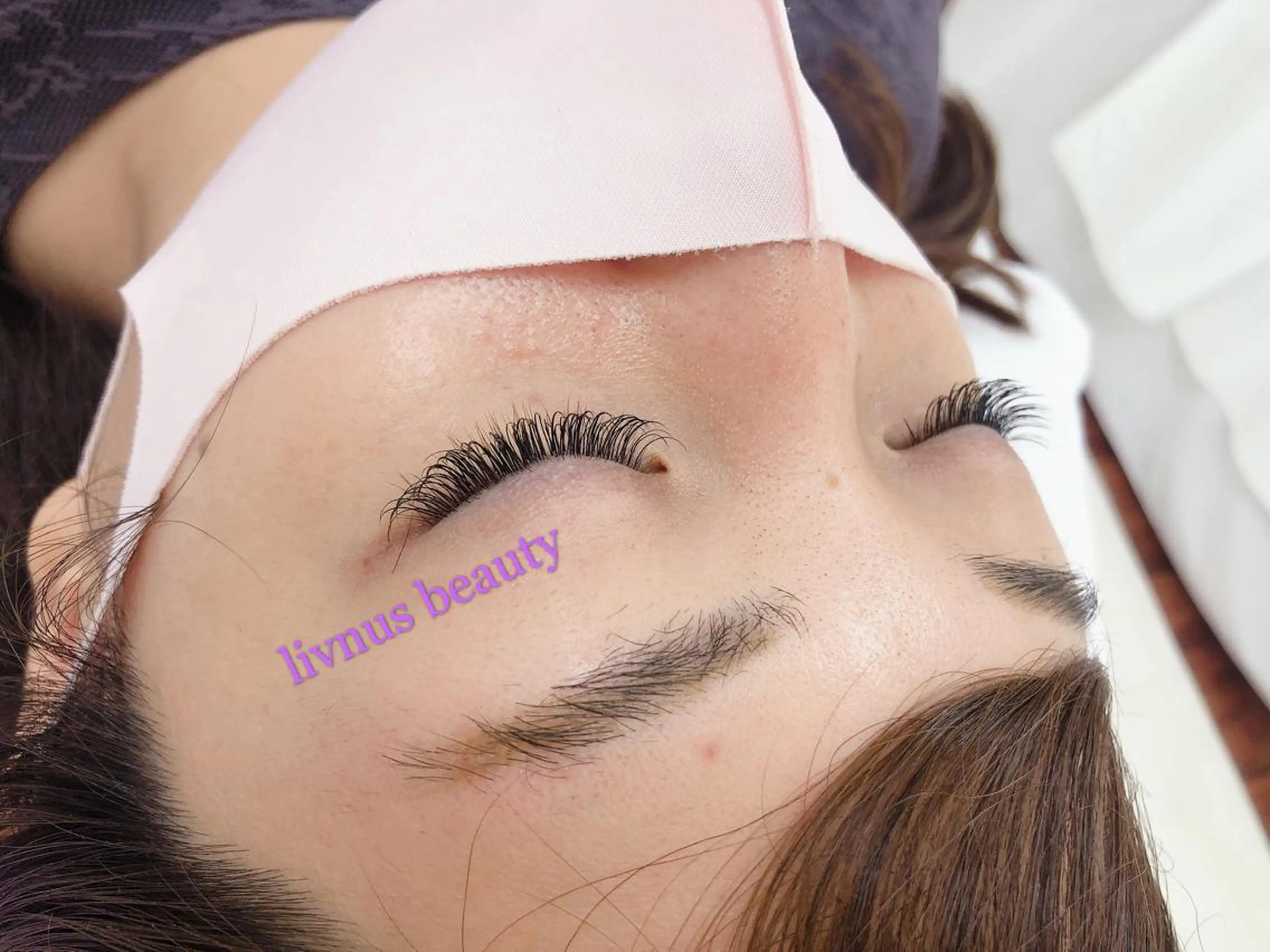 マツエク・マツパ 付け放題 Cカール フラットラッシュ マツエク Livnus リブナスのマツエク・マツパデザイン