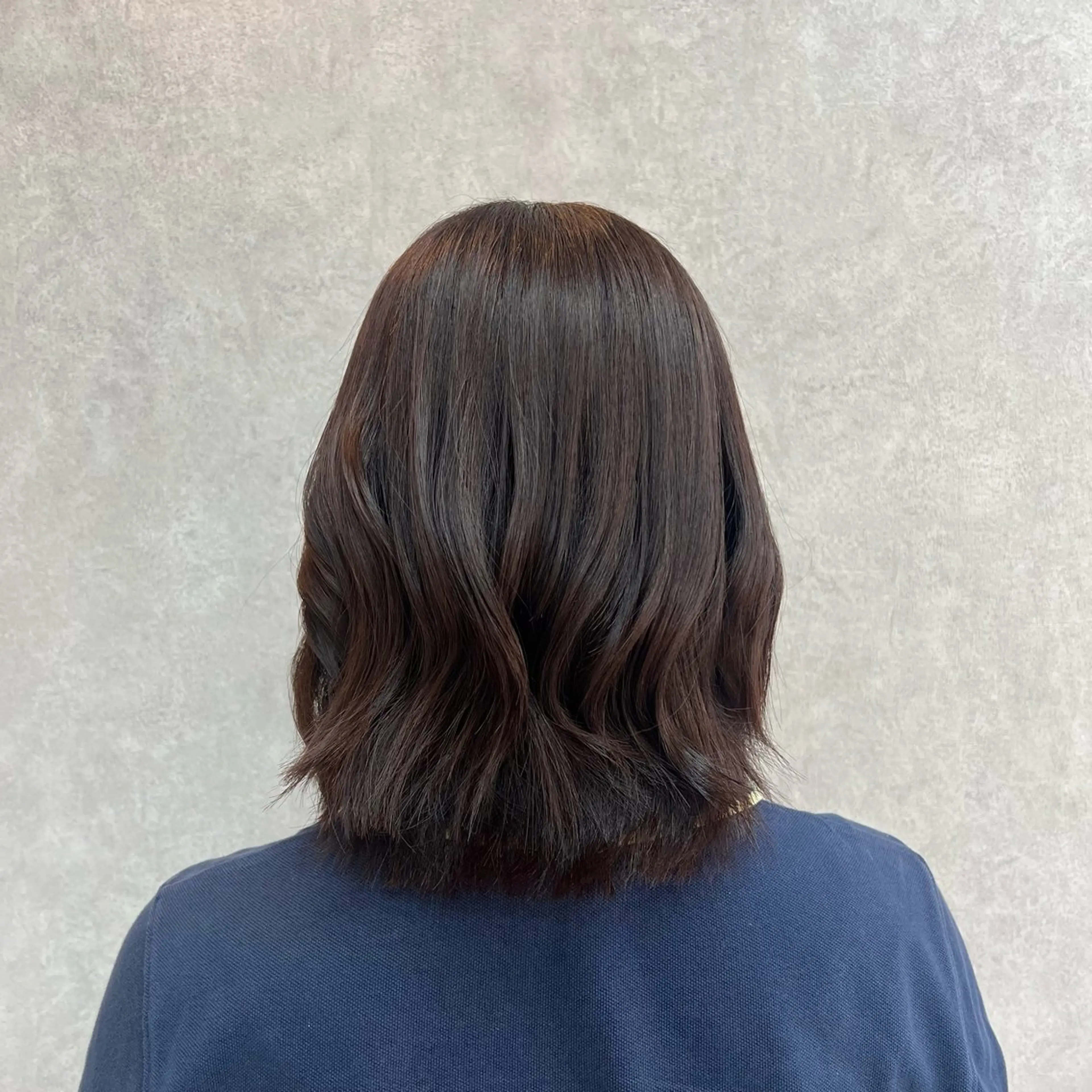 ミディアム カラー 松本 心雪🌱‬のヘアスタイル