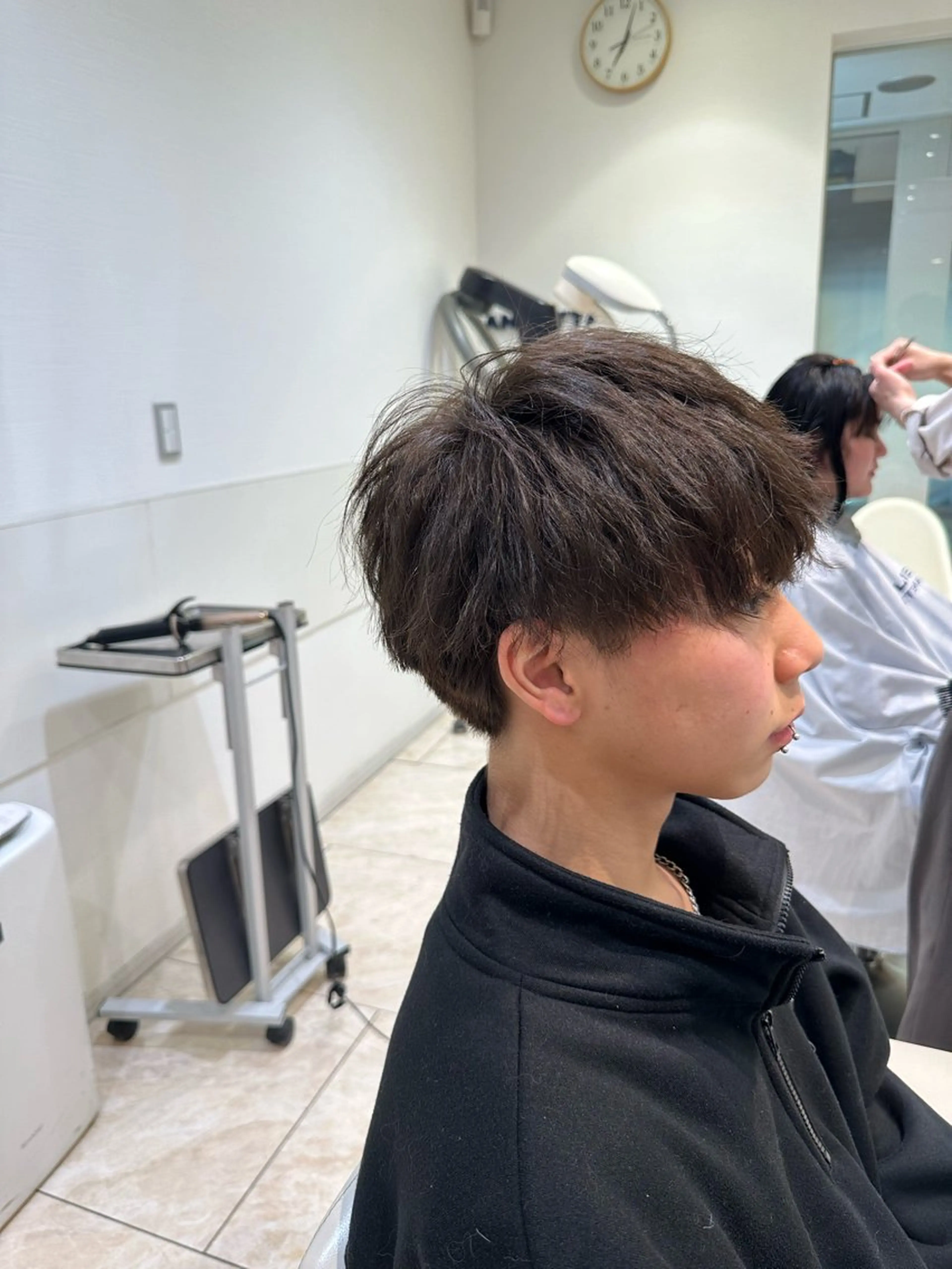 パーマ メンズ 波巻パーマ/毛流れ パーマ☘️りゅうせいのヘアスタイル