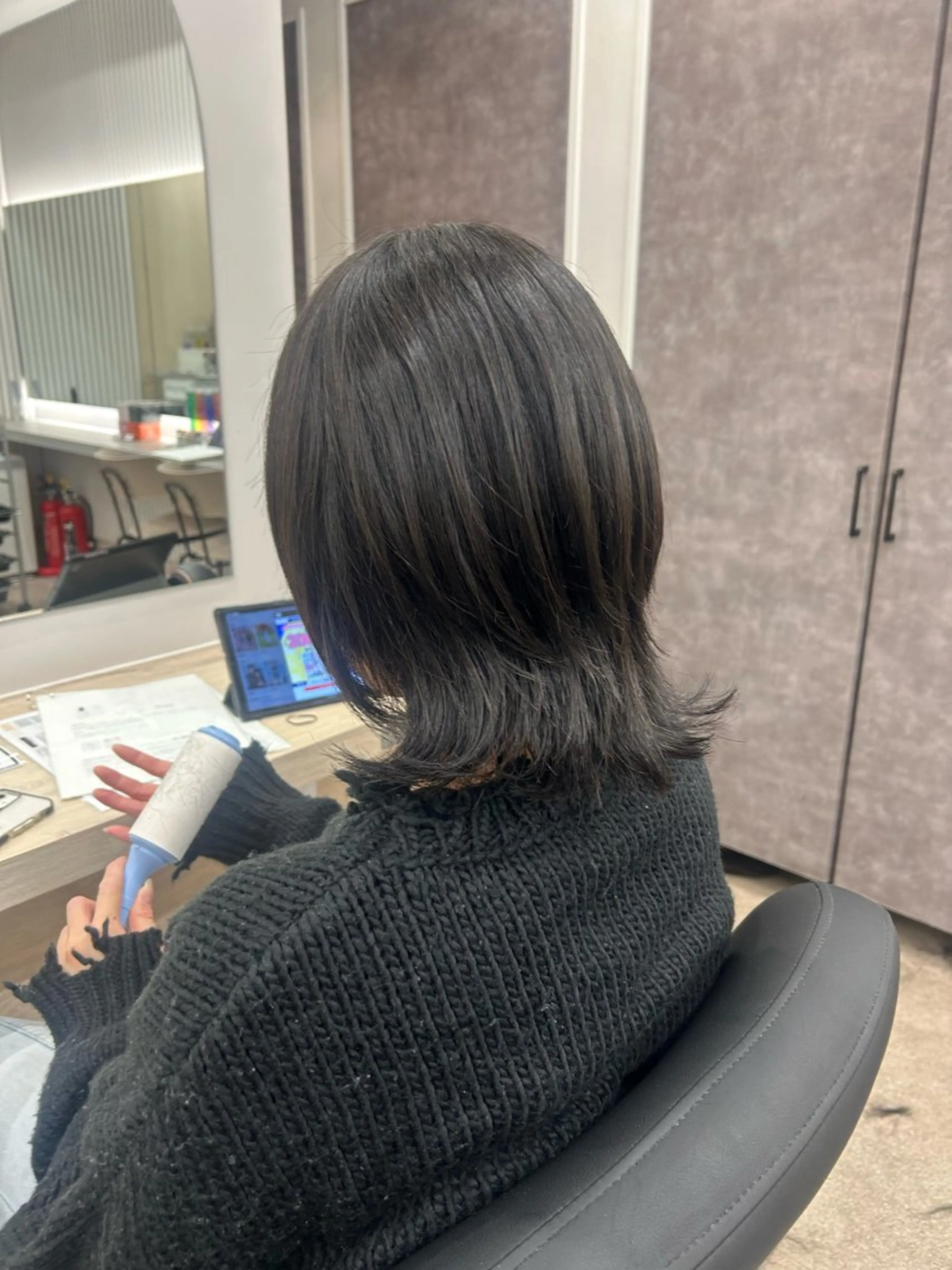 【💫平日限定💫】カラーのリタッチ➕カット✂️➕スチームトリートサービスの写真