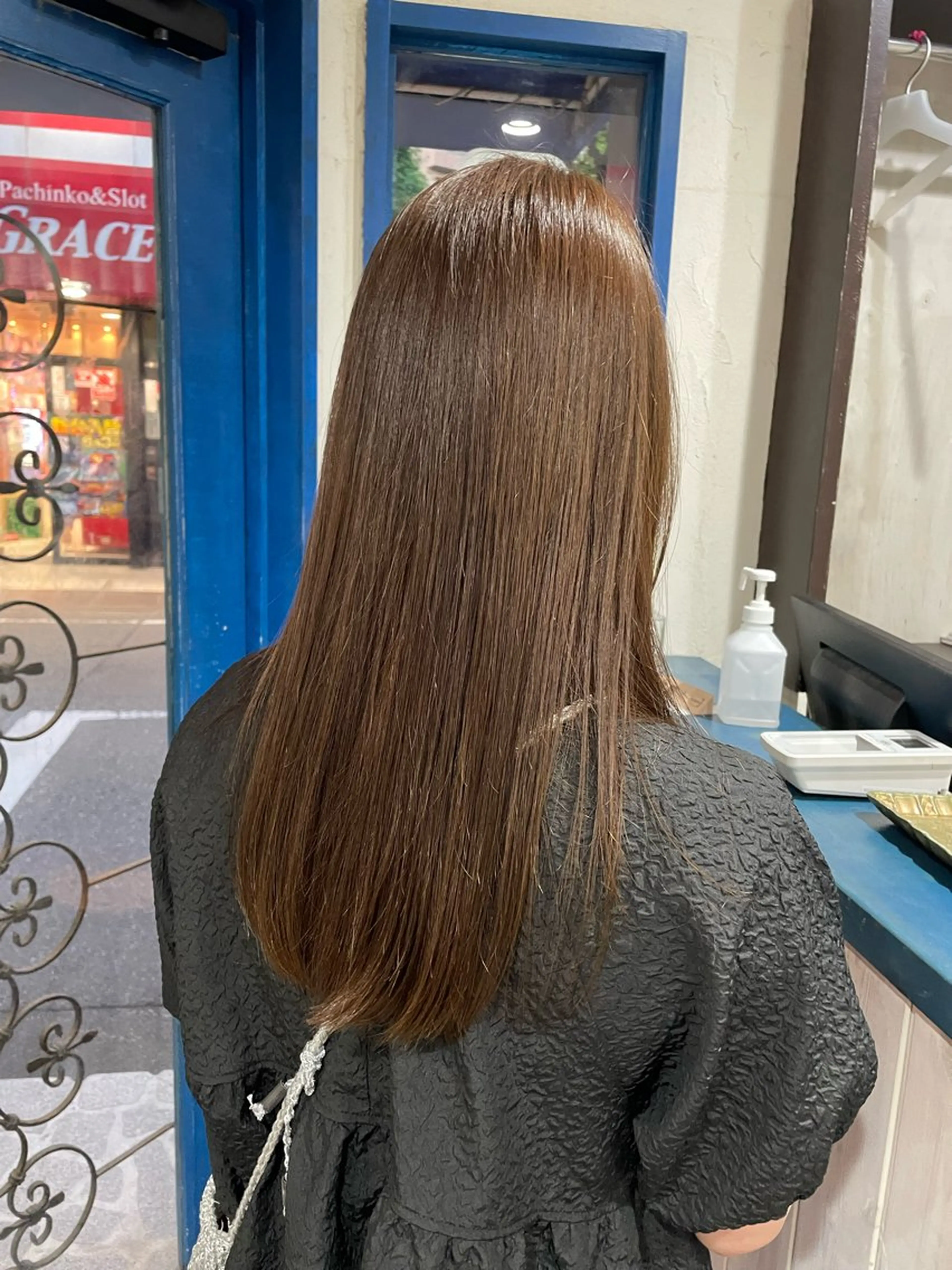 セミロング カラー カット パーマ HAIR CALM 鹿島田店所属・✄‬齋藤 なな✄のヘアスタイル