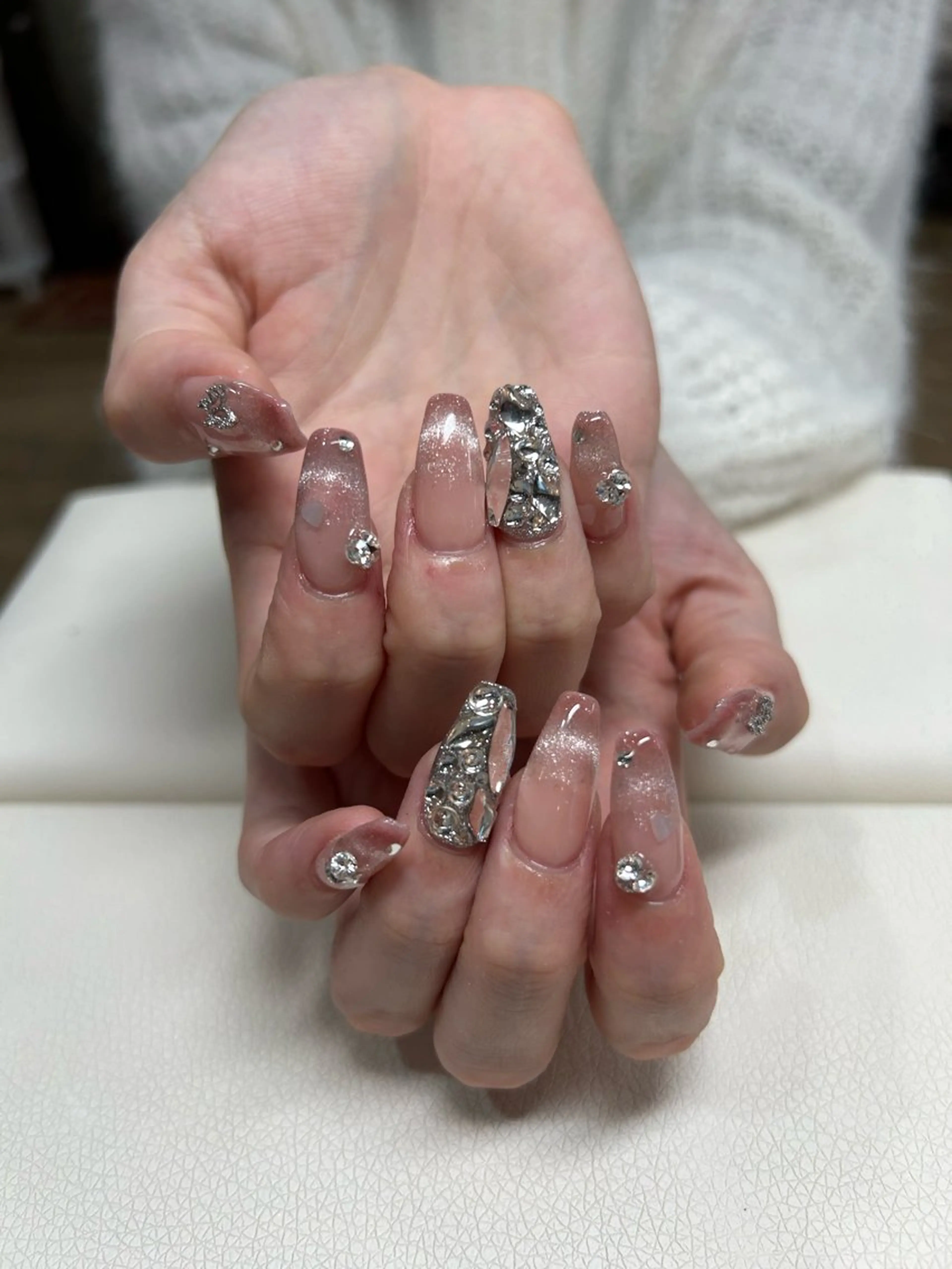 ネイル CLAlR by amulu𓂃aoiのネイルデザイン