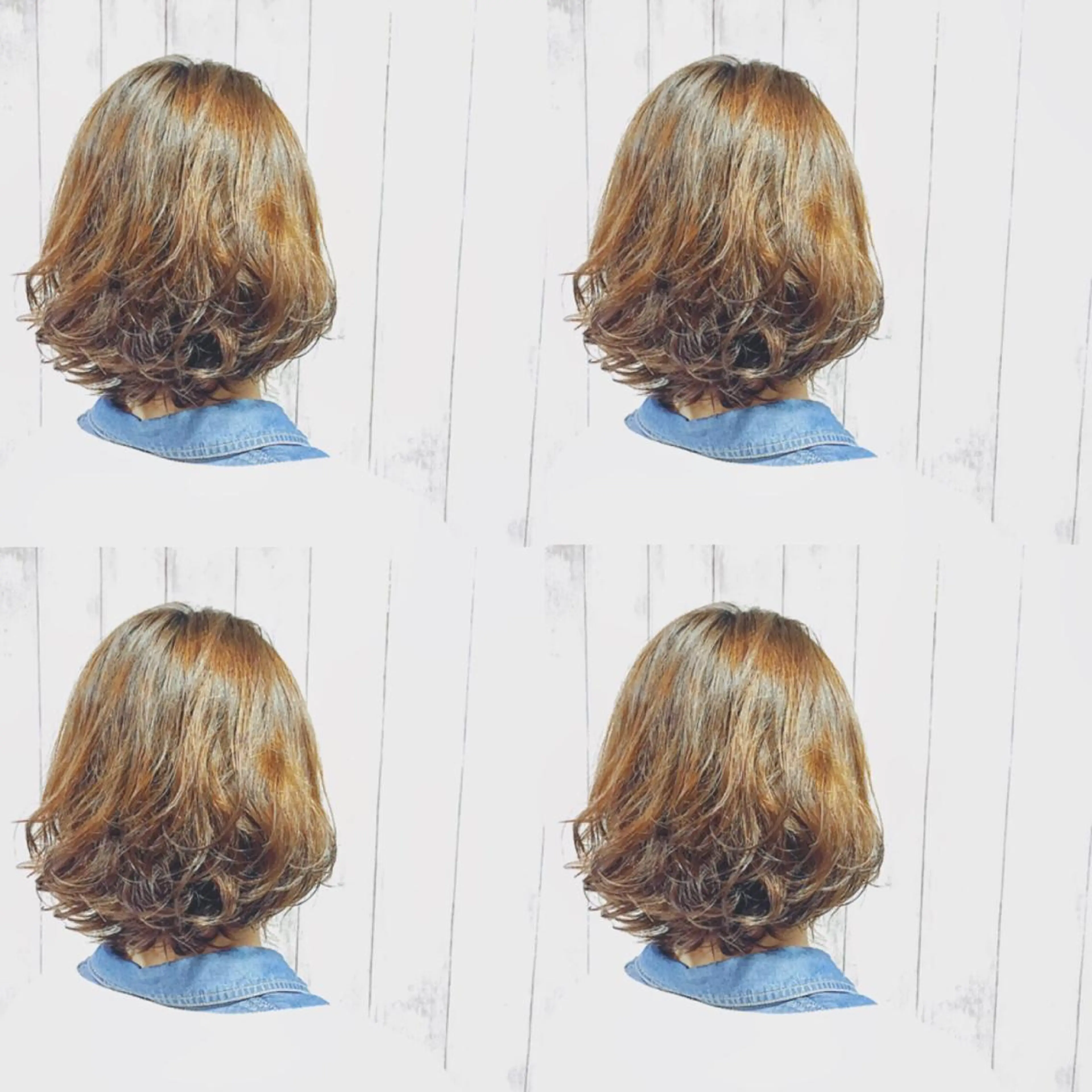 ショート ミディアム パーマ ミディアムパーマ boutique misakiのヘアスタイル