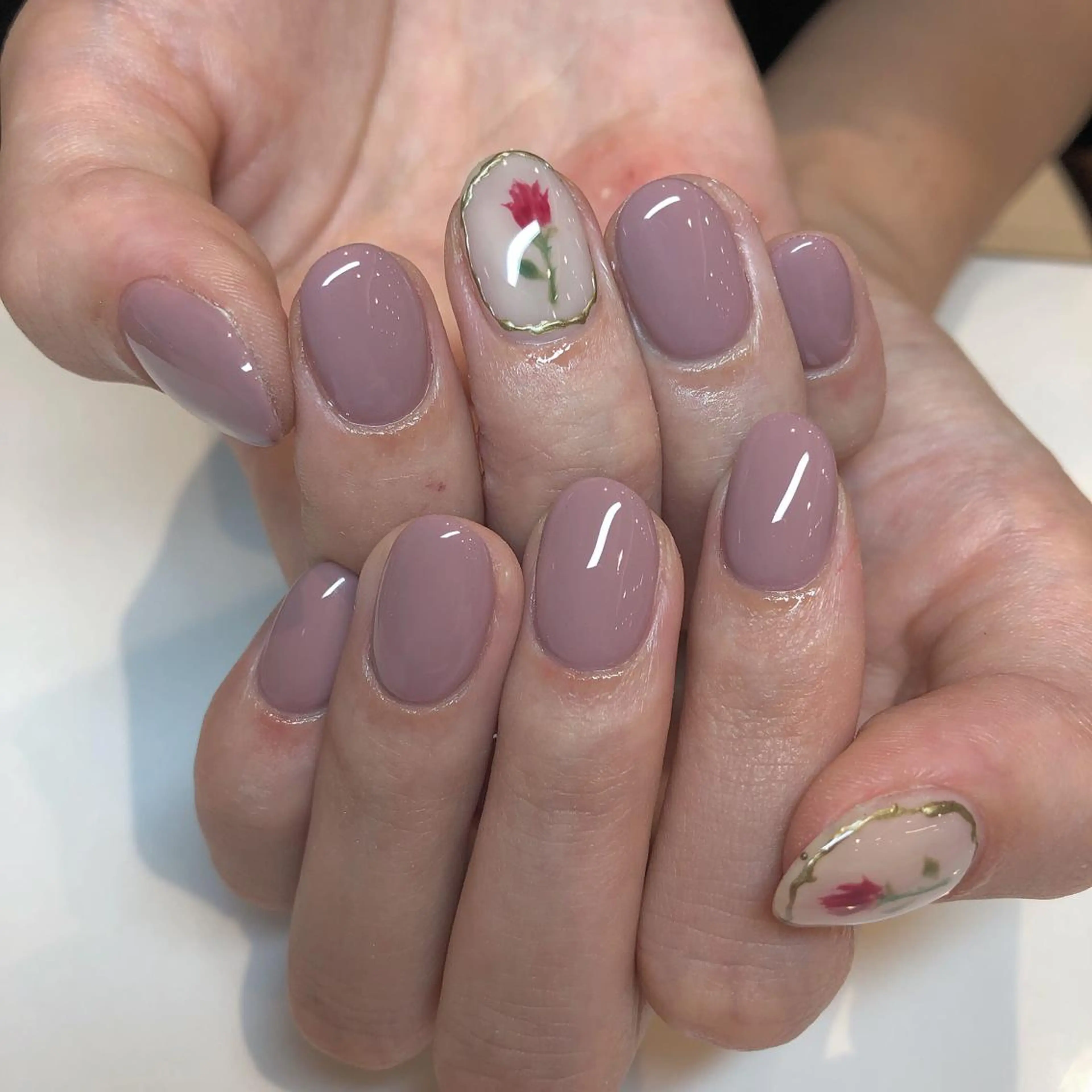 ネイル アートネイル ハンドネイル 鶴田୨ৎmaison de NALIのネイルデザイン