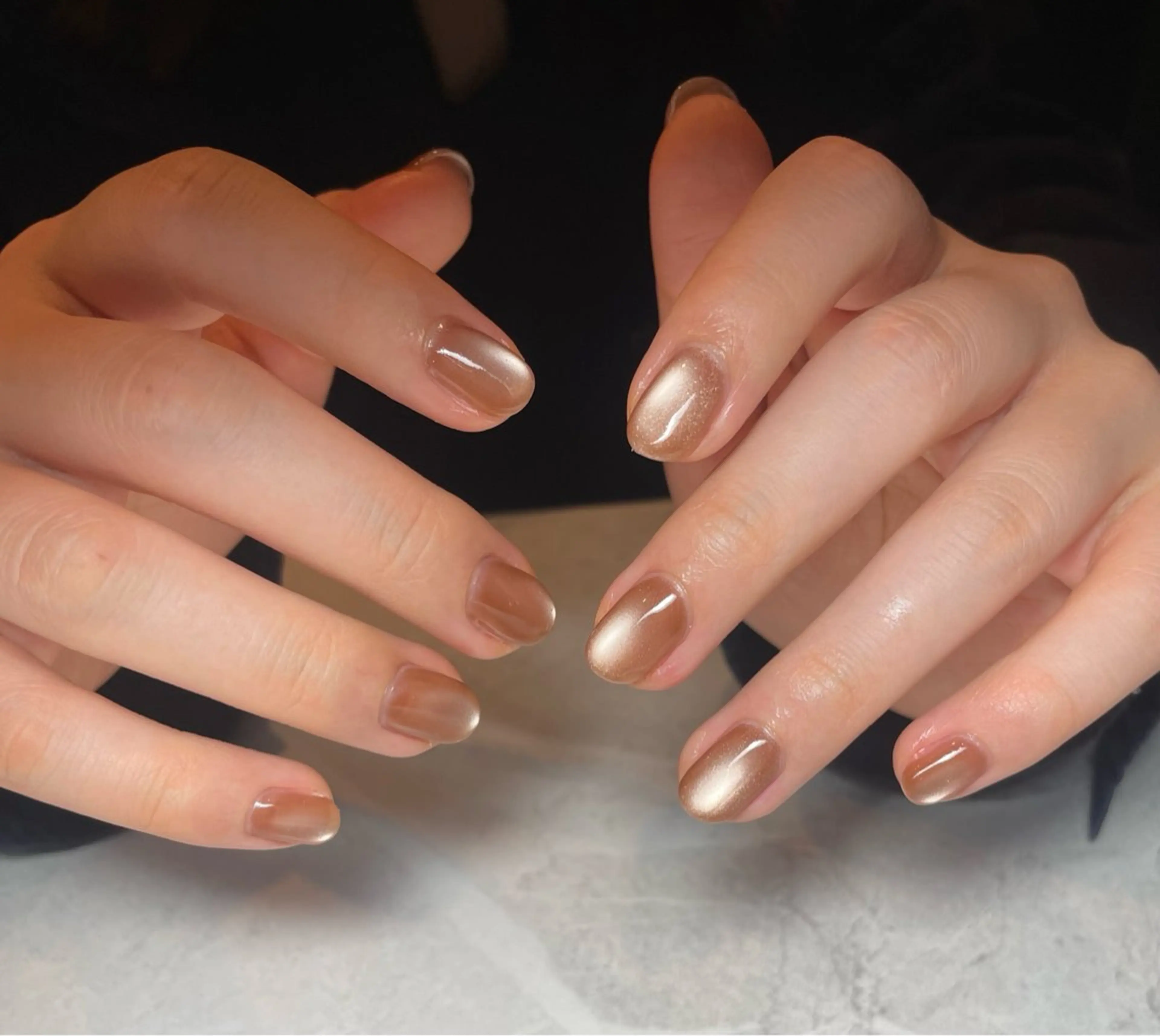 ネイル マグネットネイル ハンドネイル TotalBeautySalon UNCHEL所属・Ito ayakaのマツエク・マツパデザイン