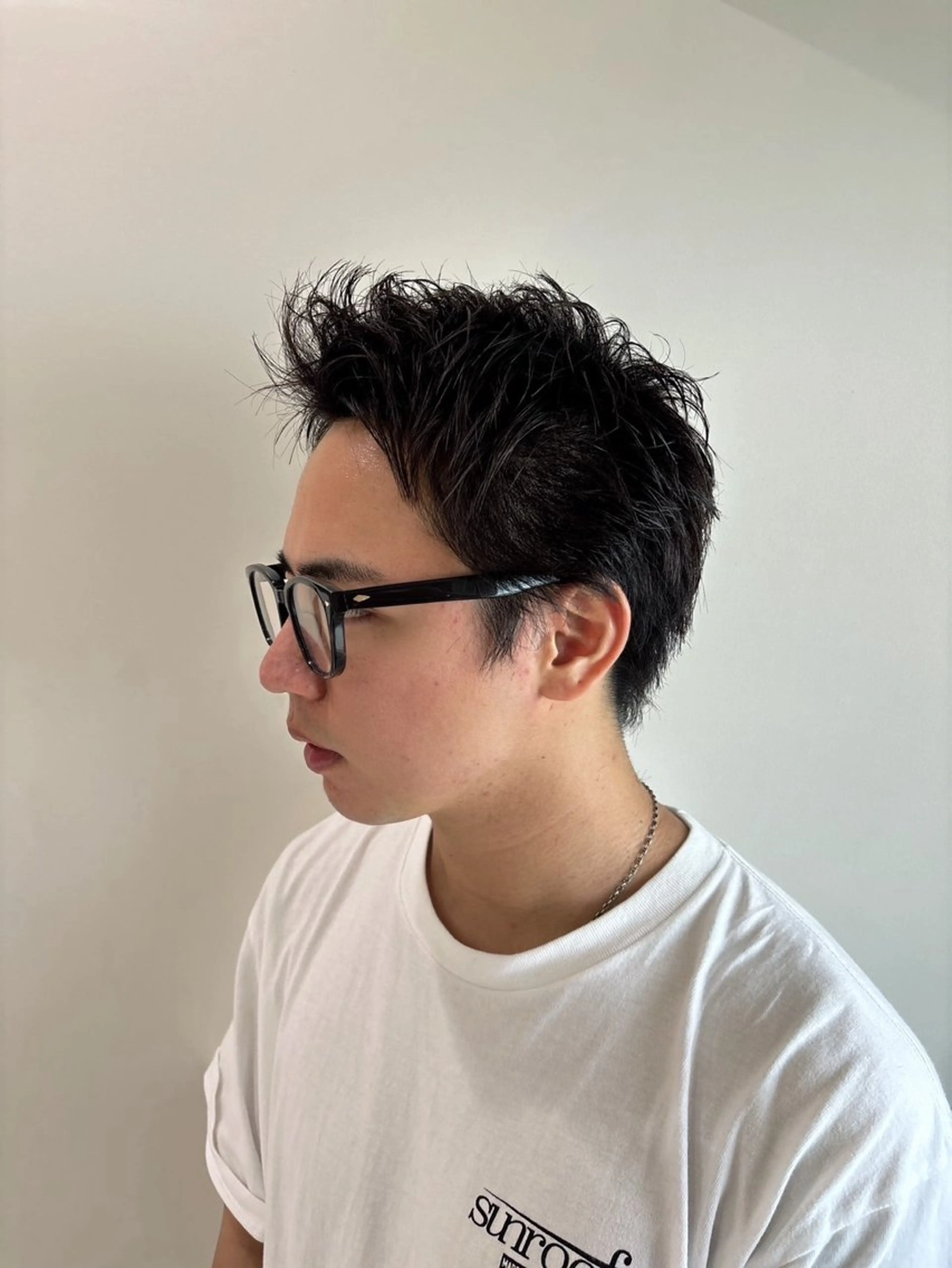 メンズ アオイ/透明感カラー レイヤー🌙のヘアスタイル