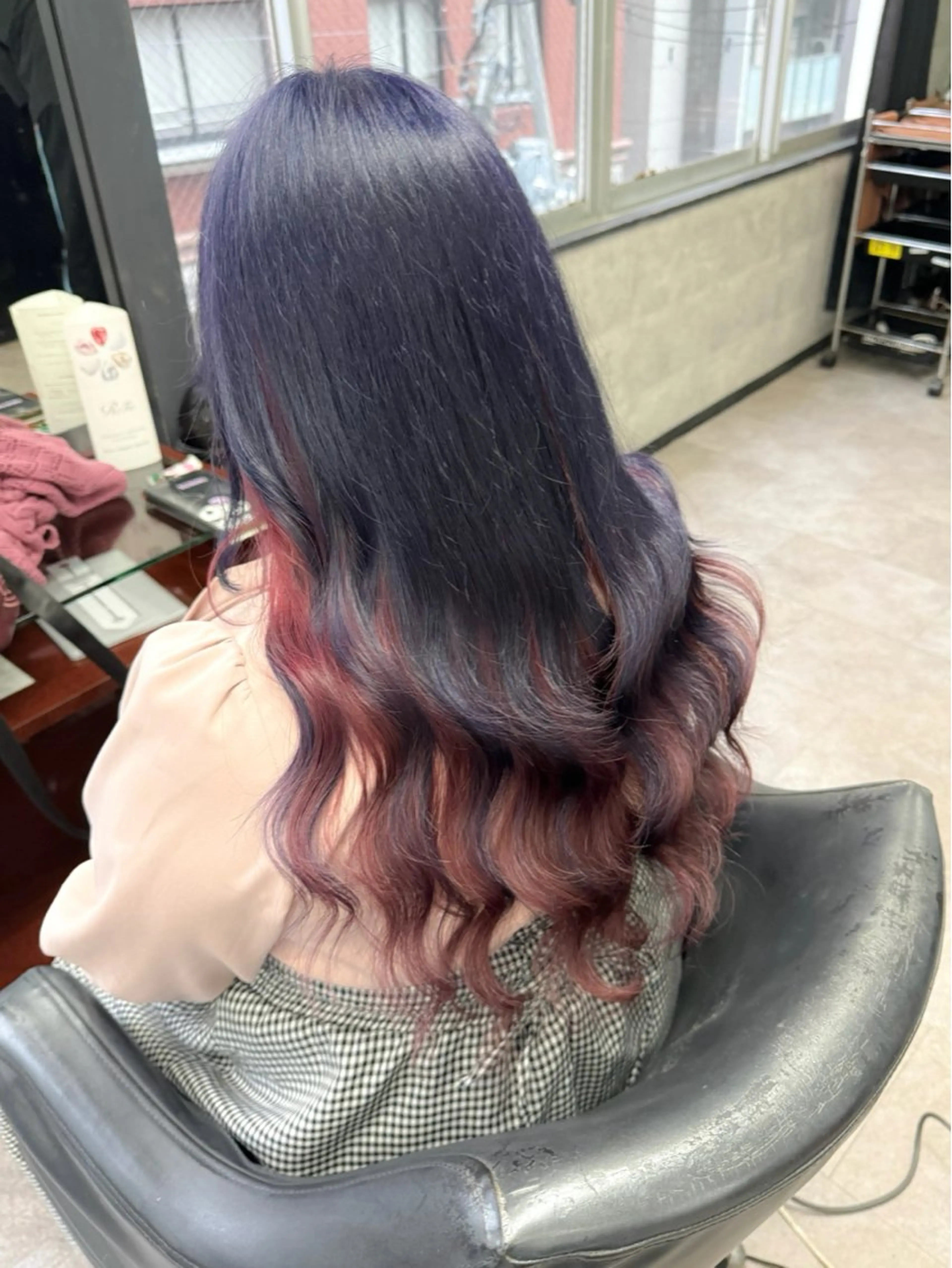 ロング カラー ハイトーンエクステ 🎩カズキ🎩のヘアスタイル