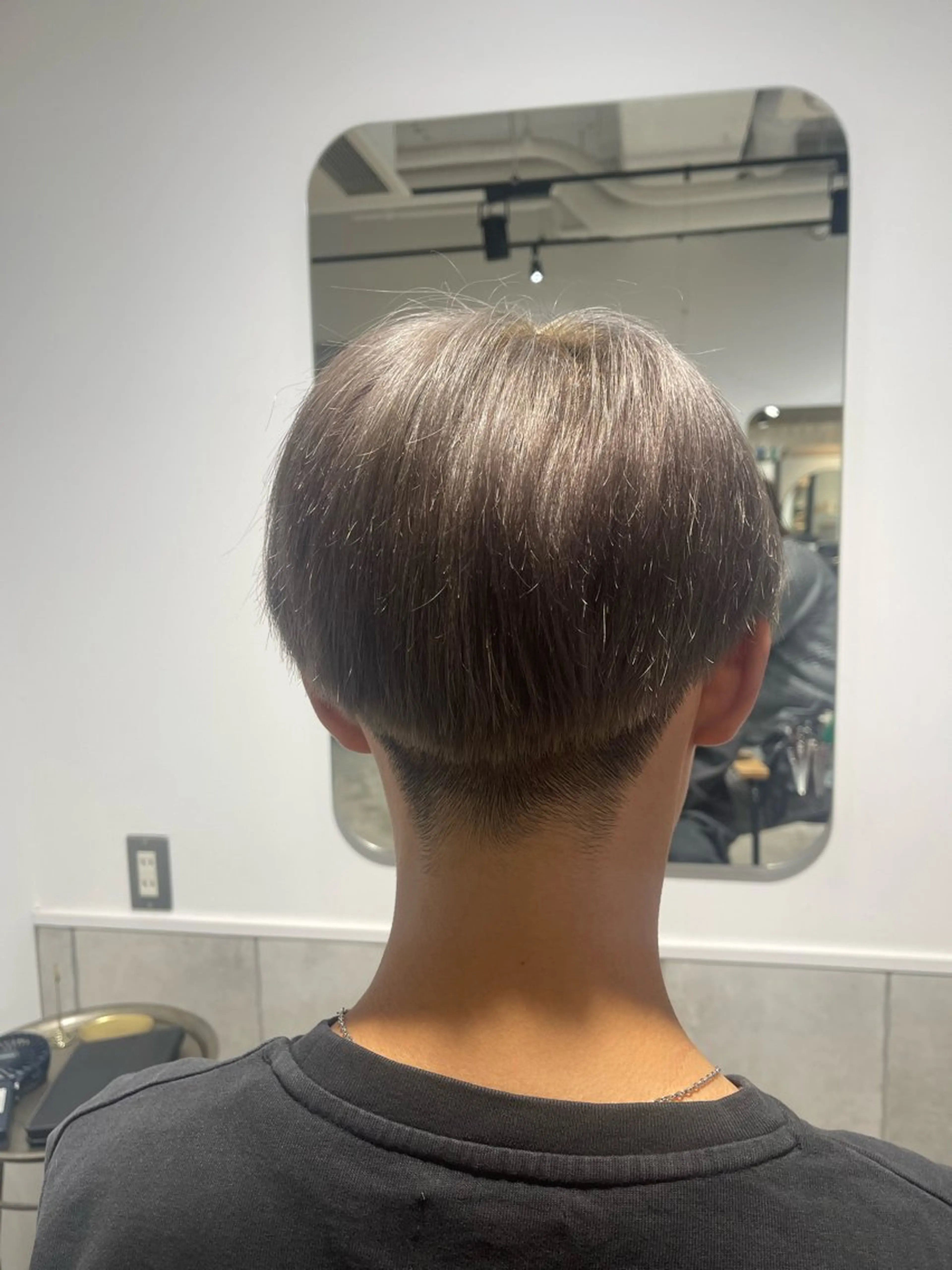 ショート メンズ 刈り上げ くらたに りくのヘアスタイル