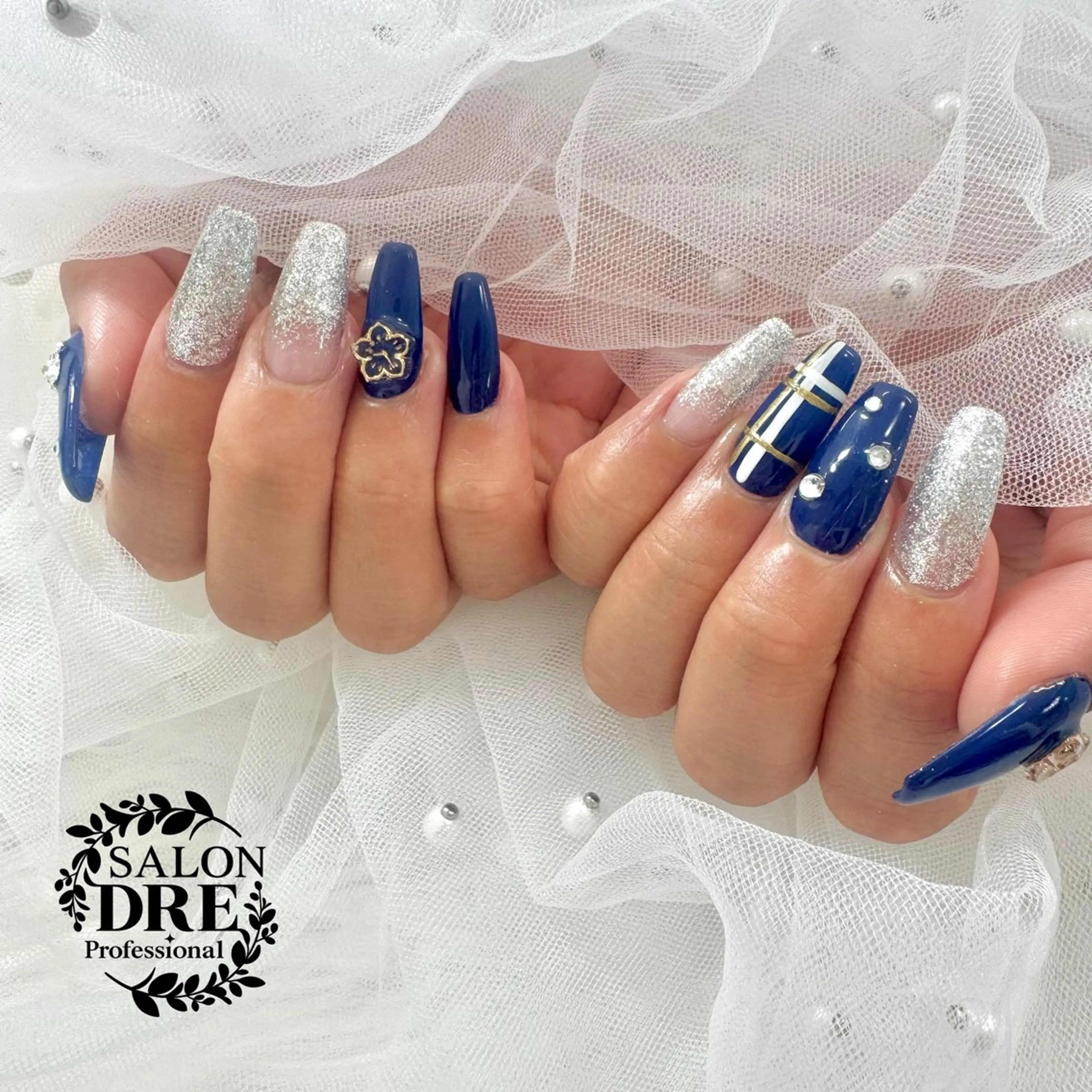 ネイル 長さ出し 持ち込み salonDRE MIYUKIのネイルデザイン