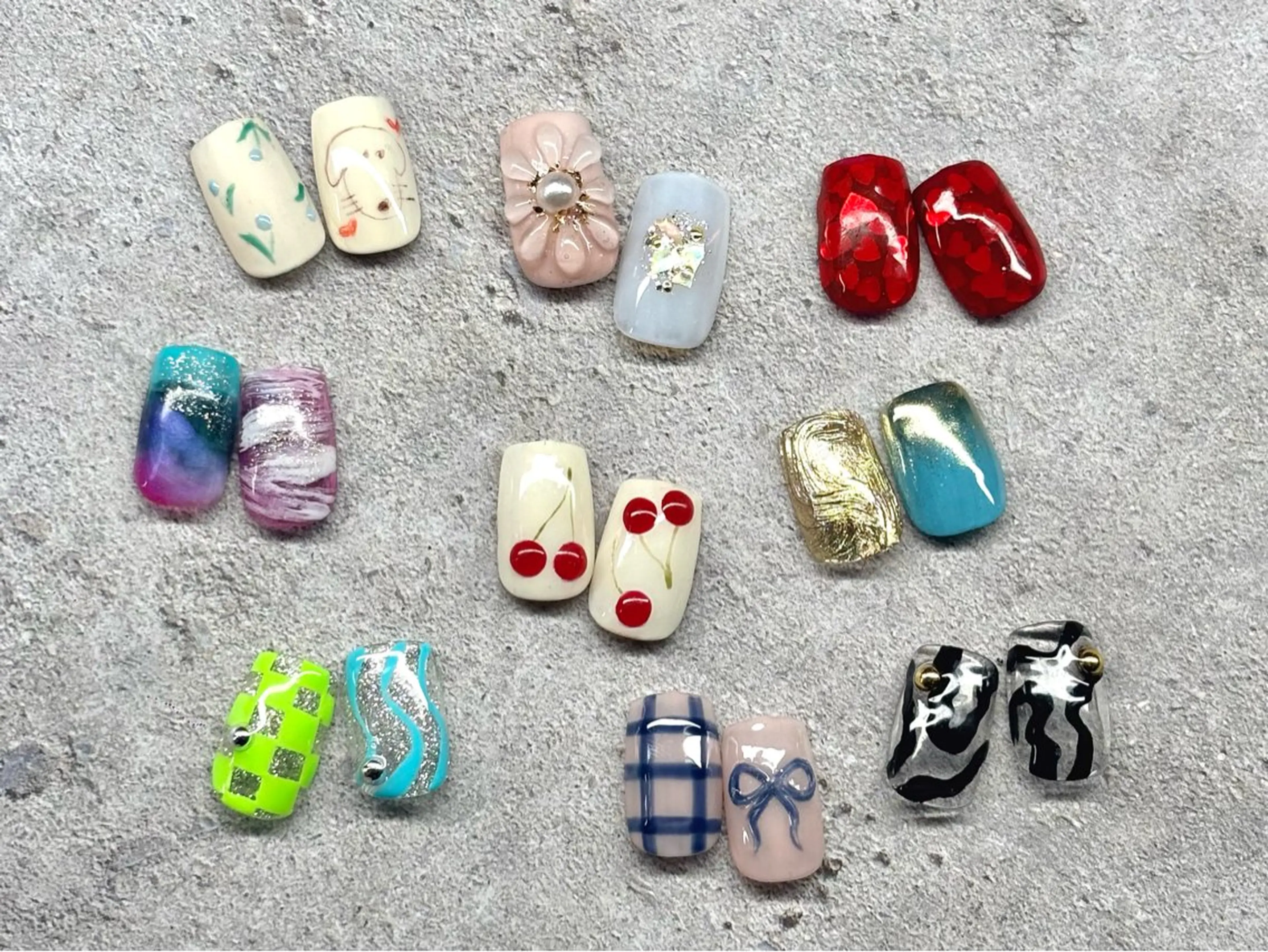 ネイル 【ANEMONA】 ANのネイルデザイン