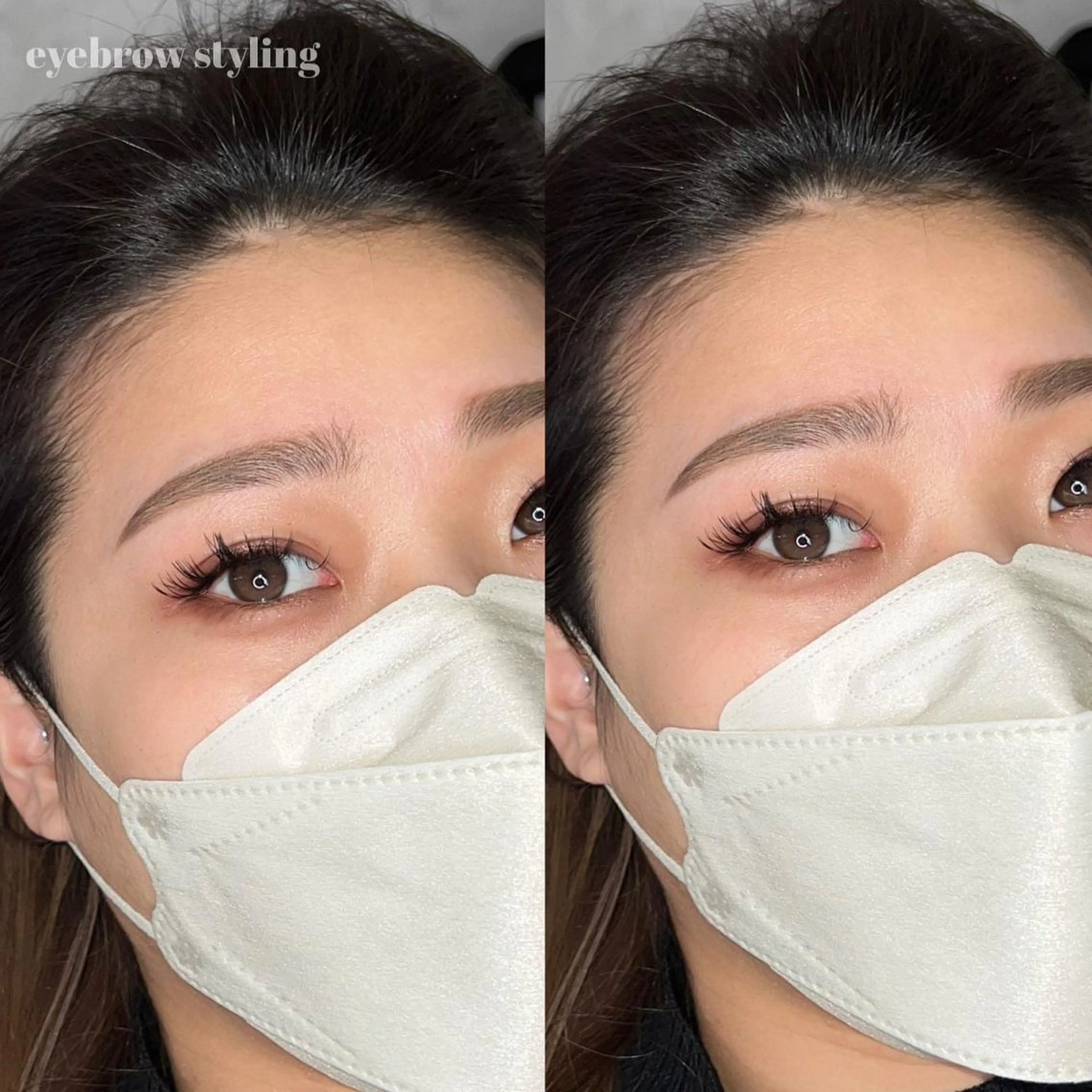 🖤美眉スタイリング🖤(眉wax・リタッチメイク)の写真