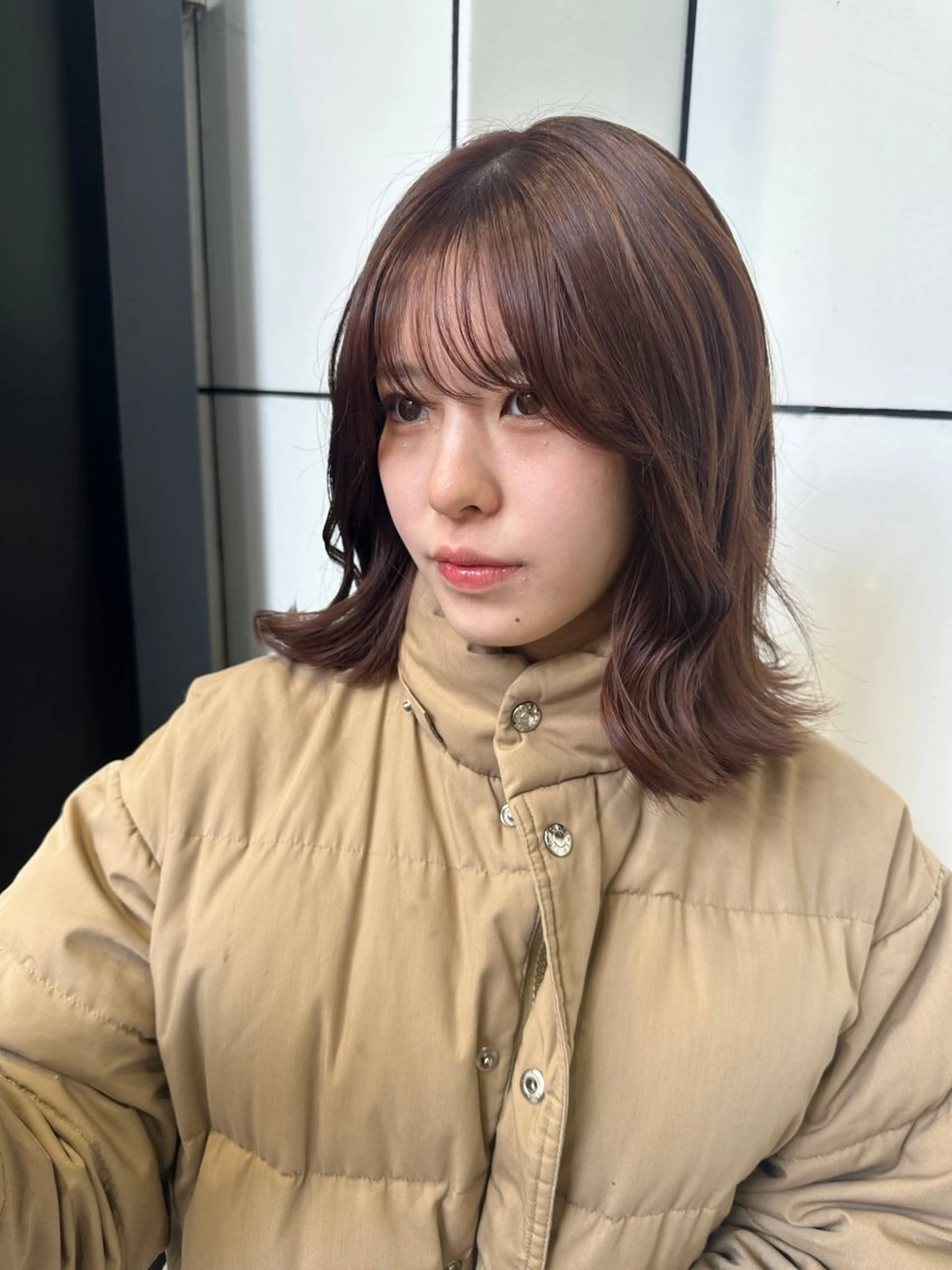 セミロング カラー カット ヘアカラー トリートメント サナ/ 立川美容師🪽のヘアスタイル