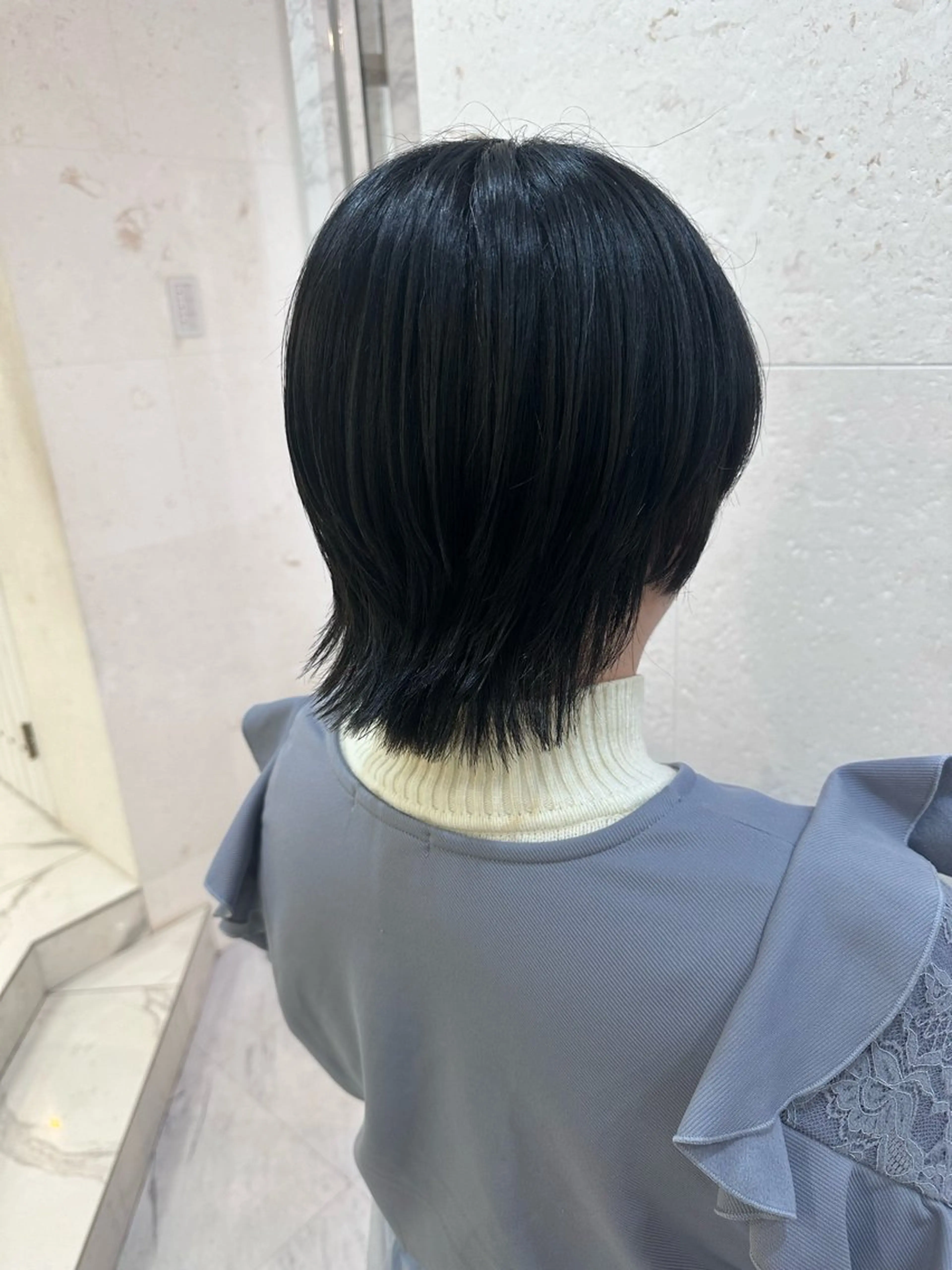 ショート ショートヘア ウルフカット 安田 柚月のヘアスタイル