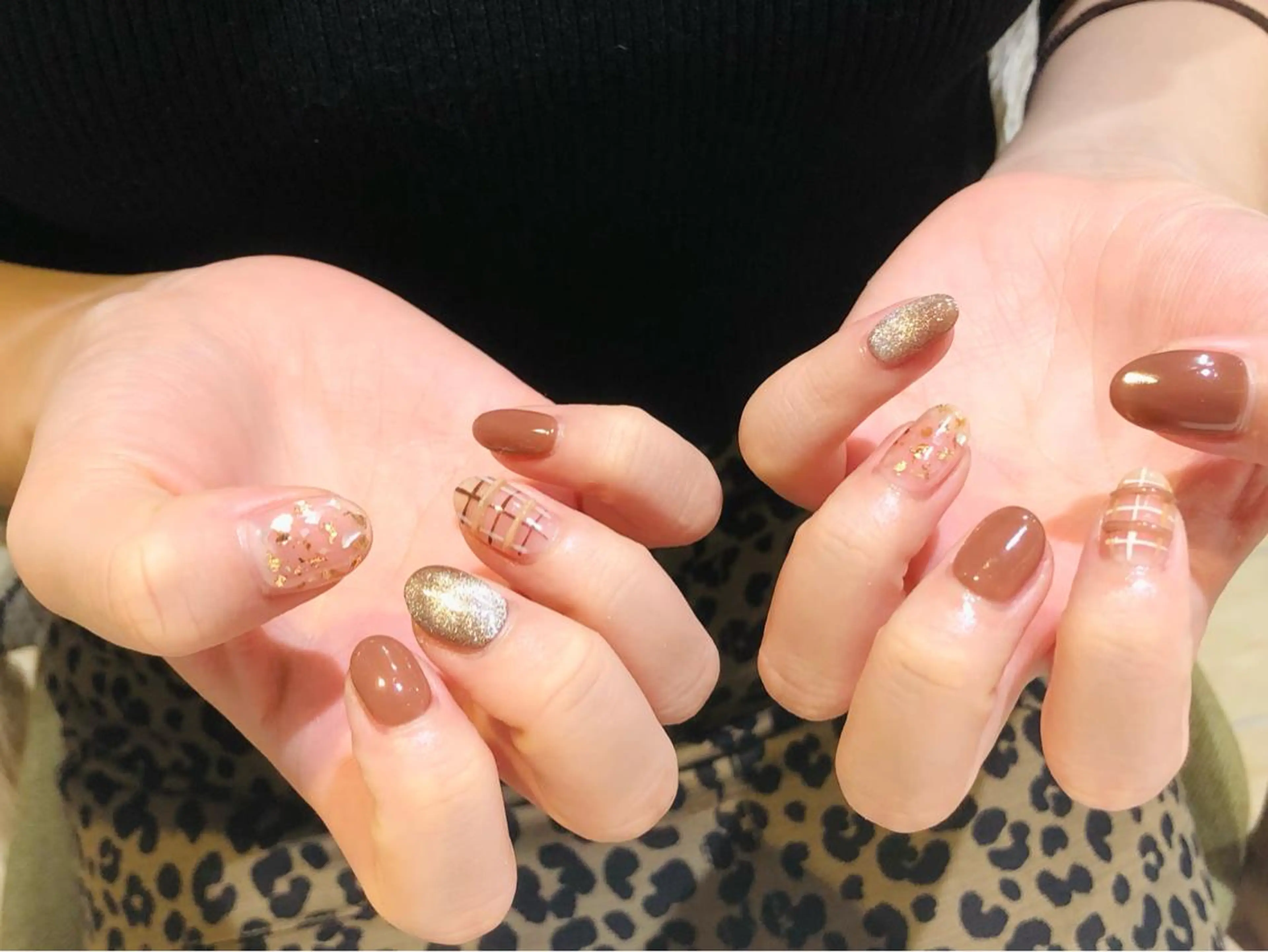 ネイル 舞田 苑香のネイルデザイン