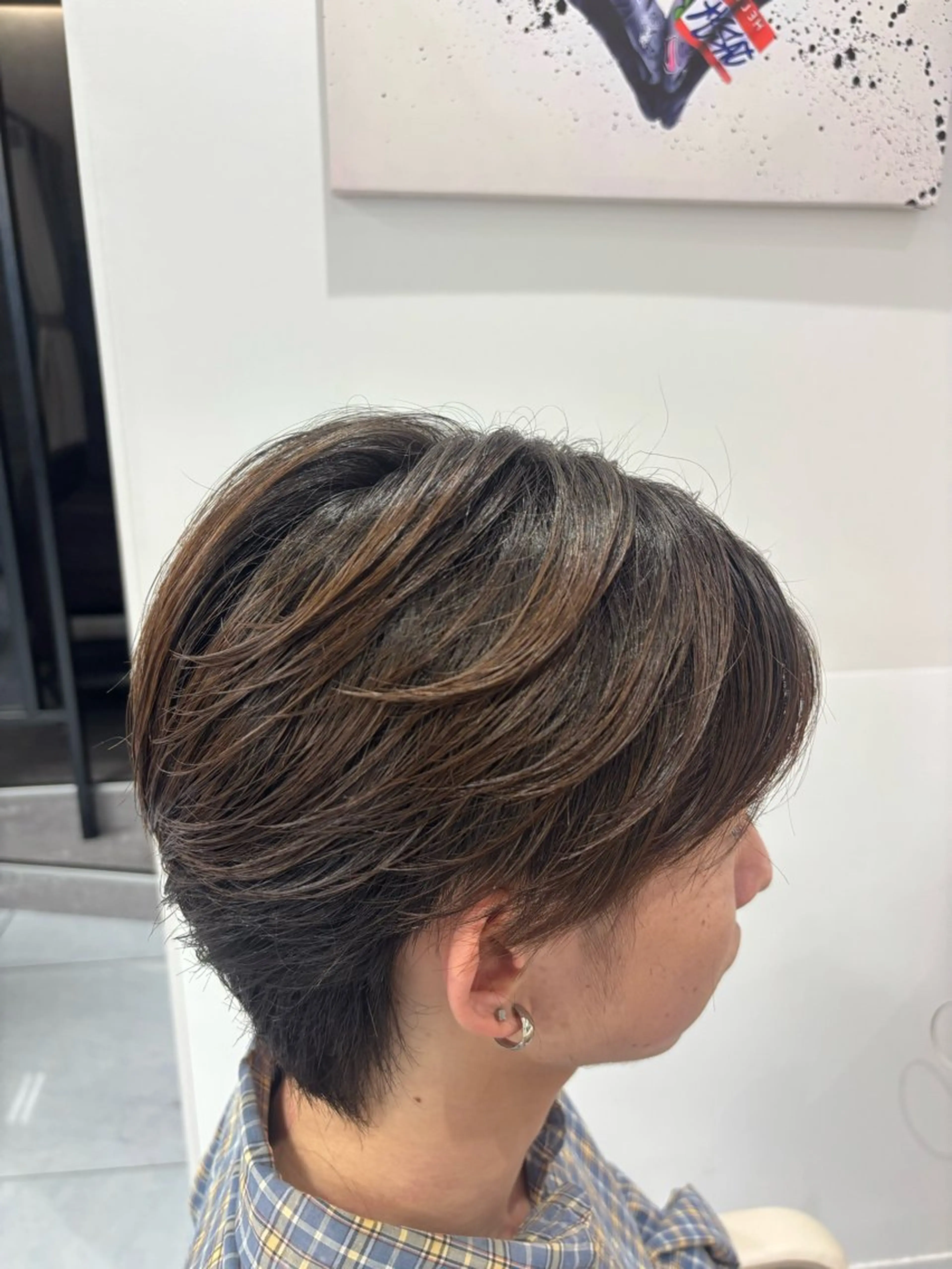 ショート パーマ メンズ カット パーマ メンズ特化韓国風 パーマスタイル/りんのヘアスタイル