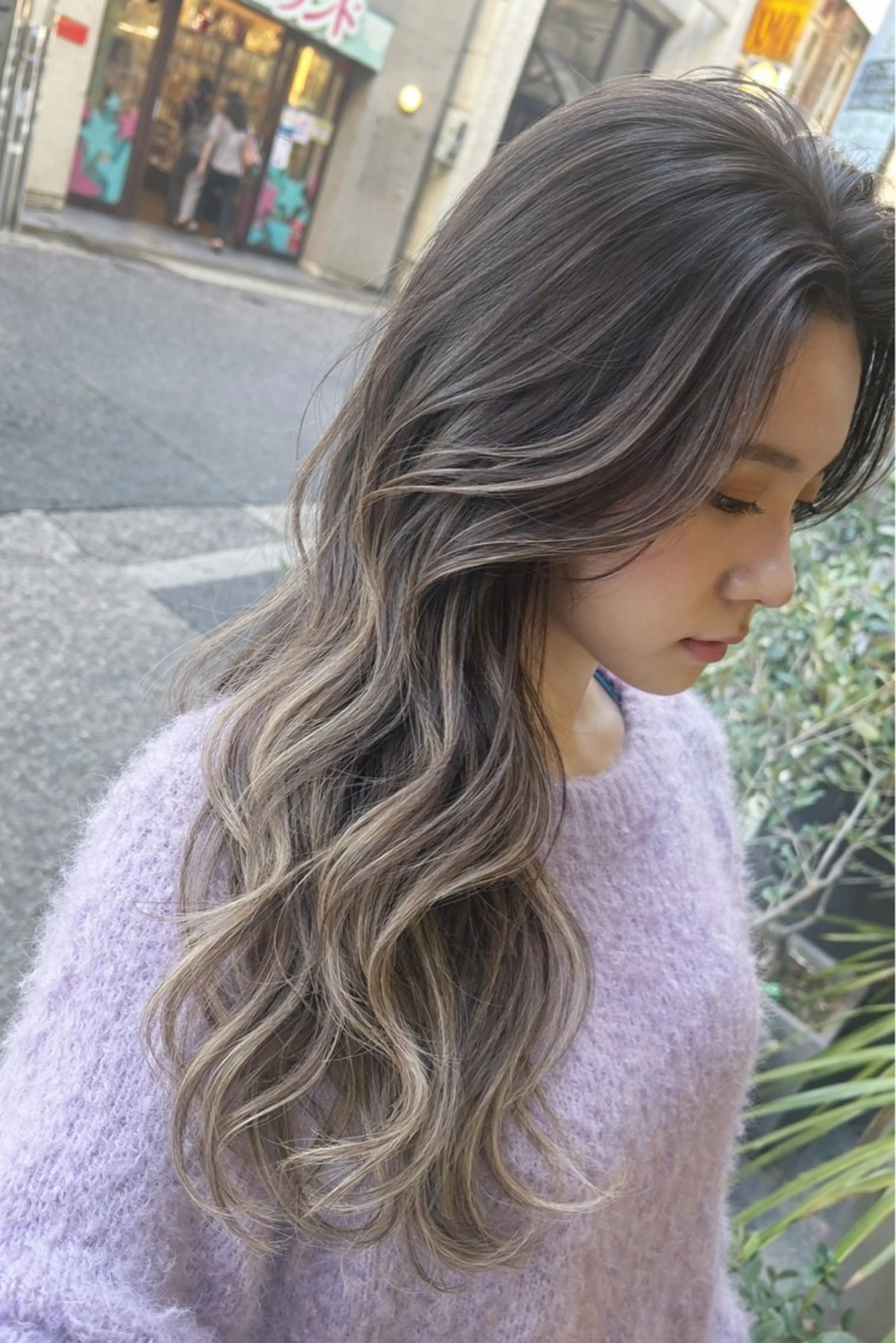 カラー 透明感のある艶髪なら 矢場町駅4番出口すぐのヘアスタイル