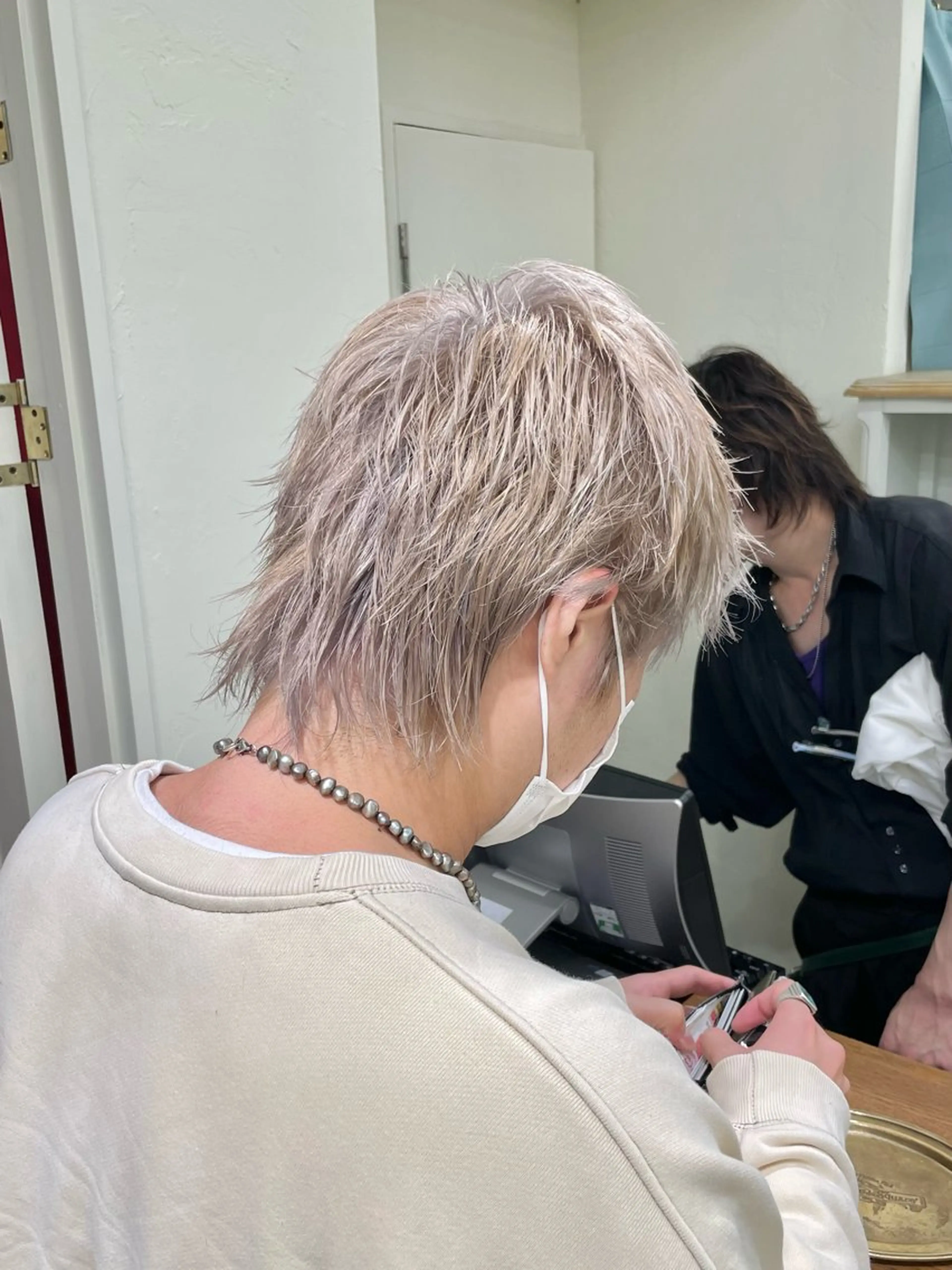 ⚡️【メンズ限定】カット＋ブリーチオンカラーの写真