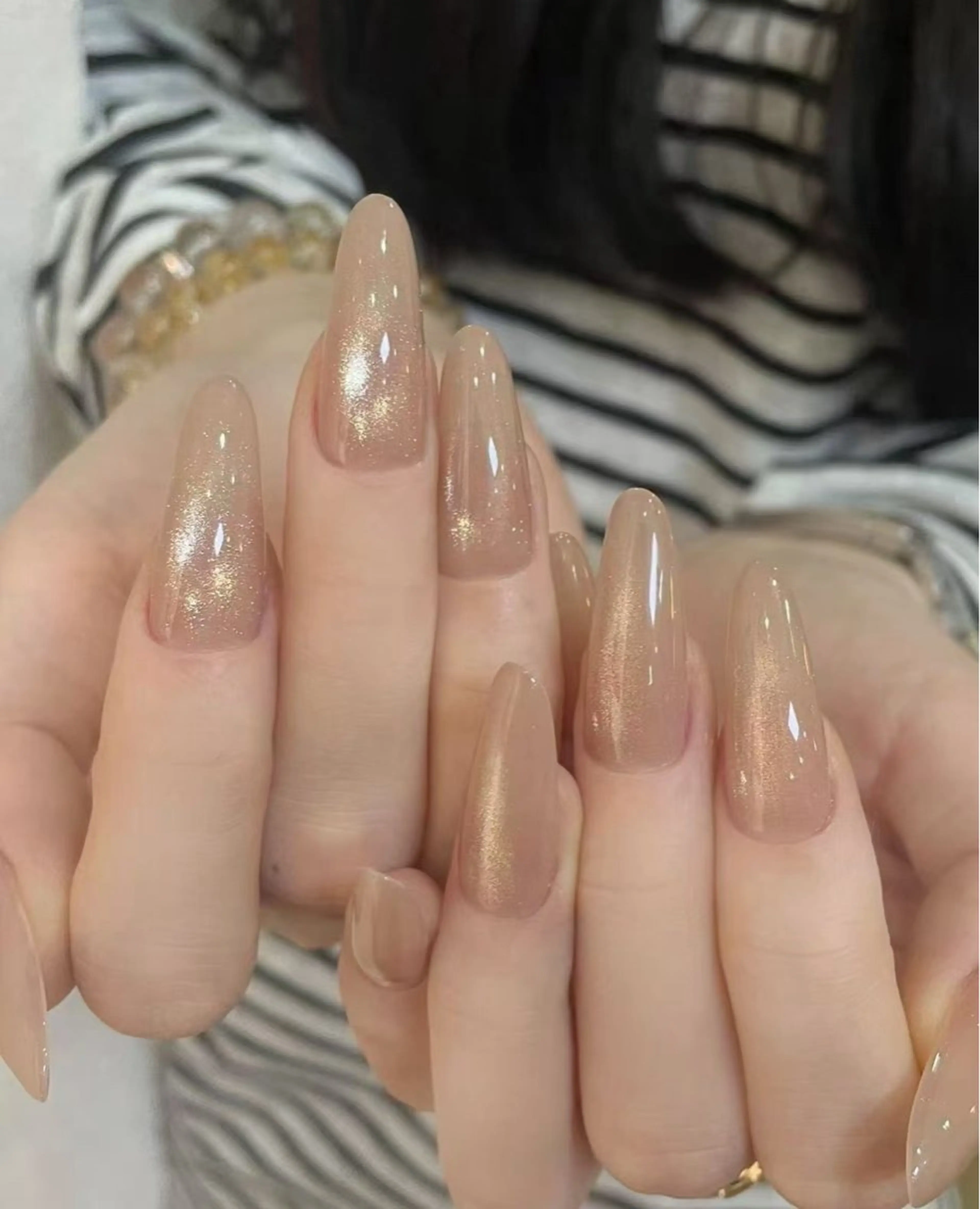ネイル オーロラネイル フラワーネイル フットネイル フレンチネイル ジェルネイル ハンドネイル BabyYouMi nailのネイルデザイン