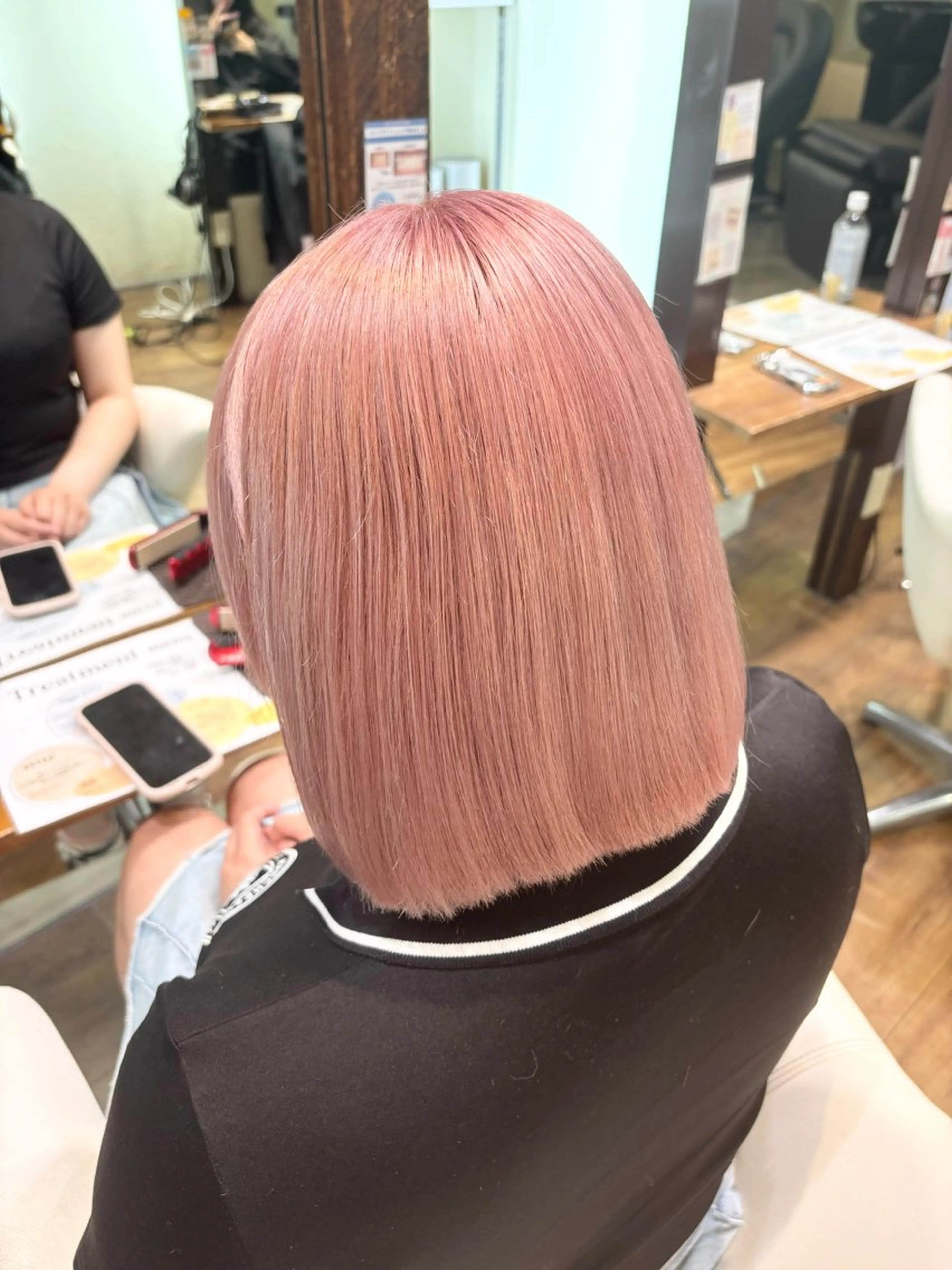 ミディアム カラー ブリーチ予約率90% 以上✨森山陽向のヘアスタイル