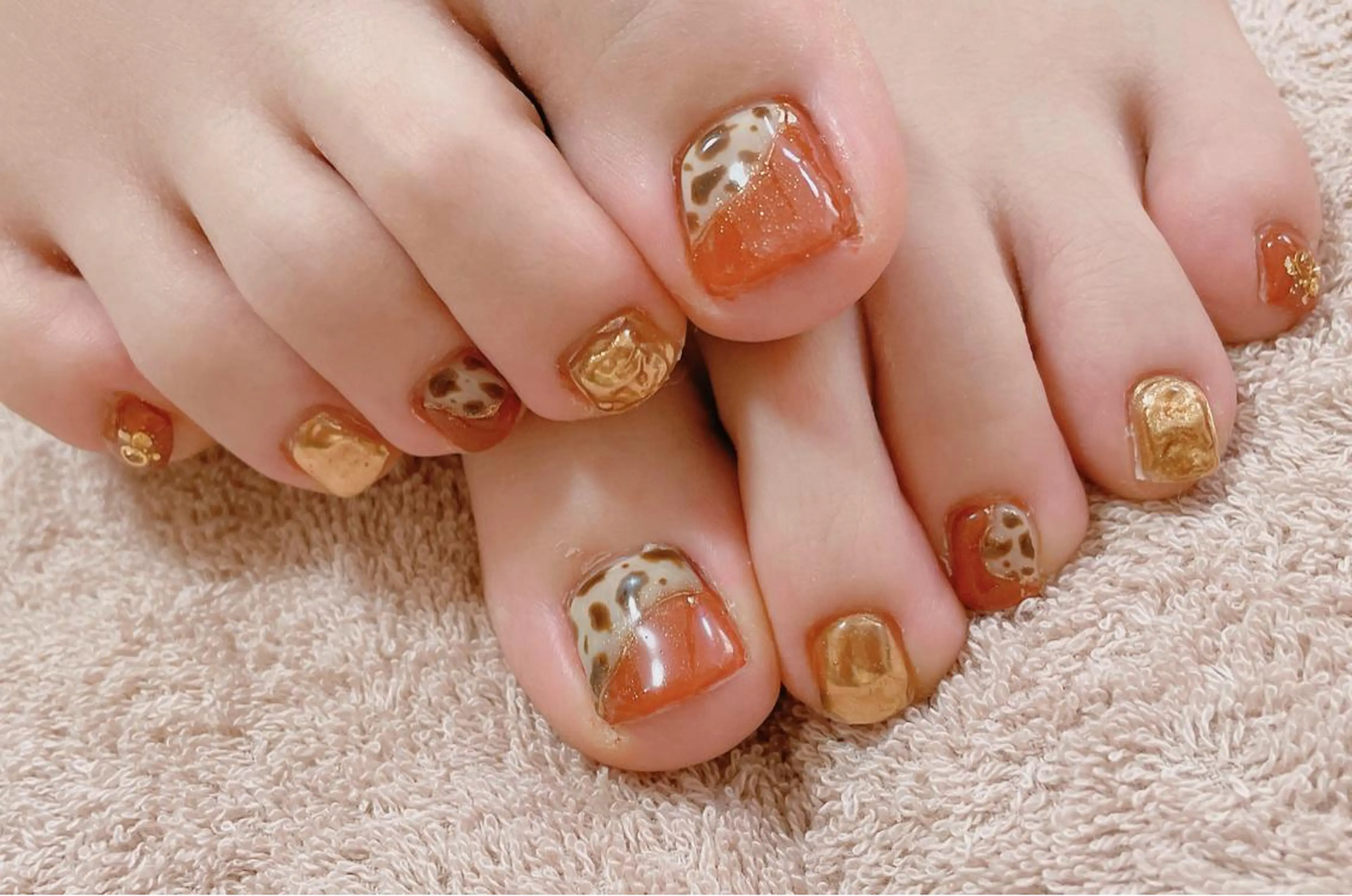 ネイル フットネイル nakamoto yuukaのネイルデザイン