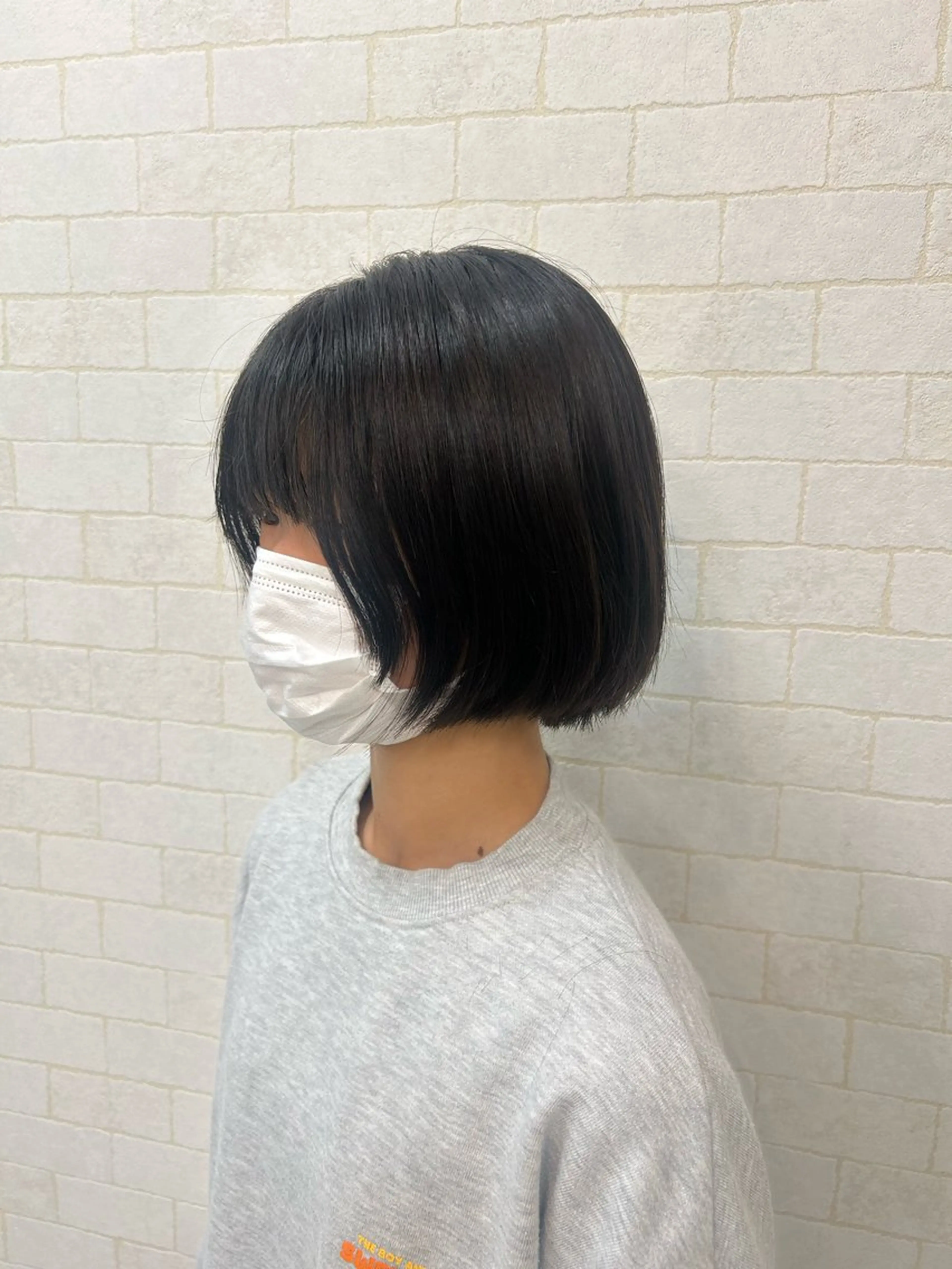 ショート ボブ 顔まわりレイヤー レイヤーカット 瀧 葉月のマツエク・マツパデザイン