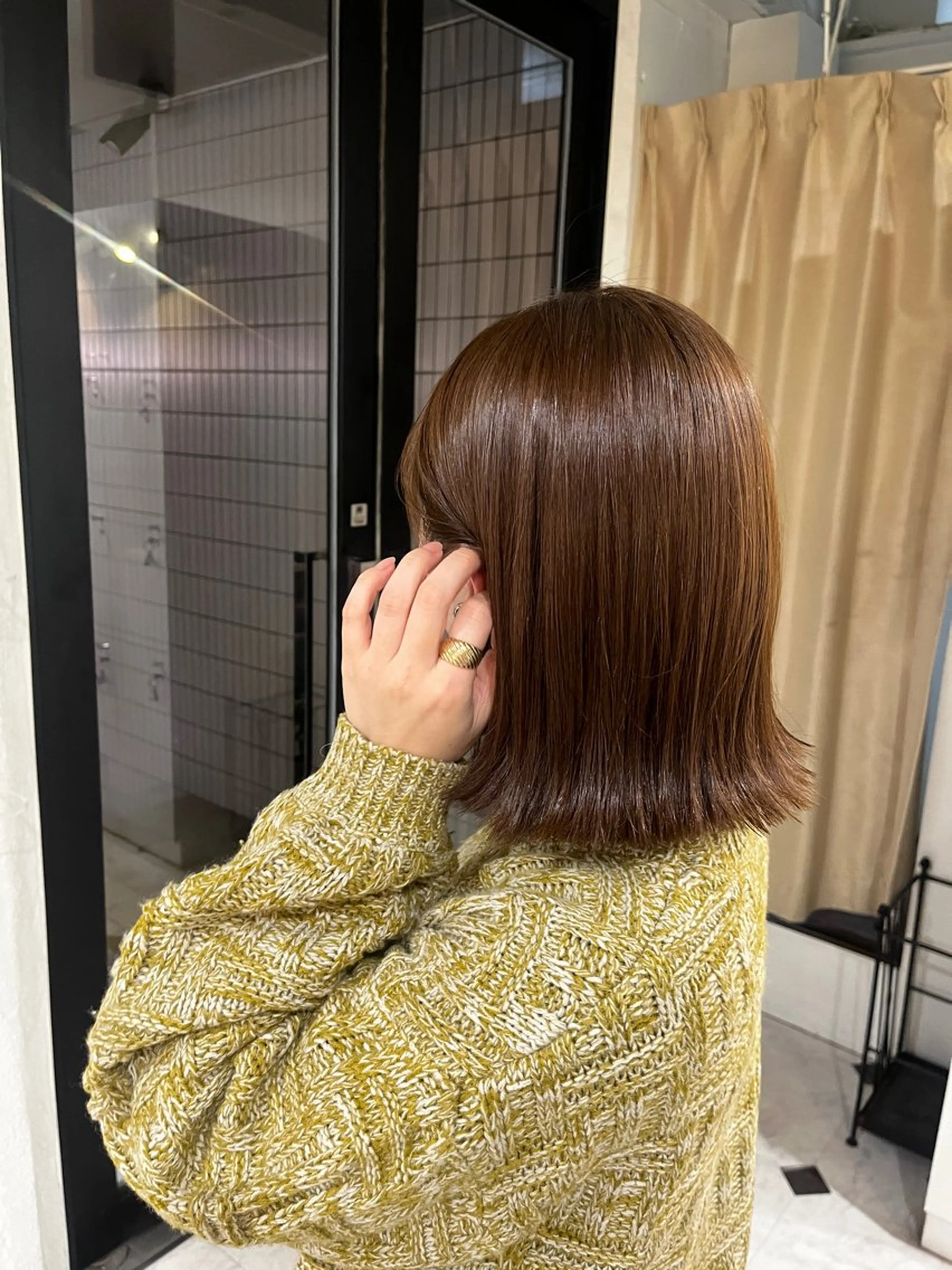 ショート カラー ヘアカラー トリートメント PELE/ハイトーン /NATSUKIのヘアスタイル