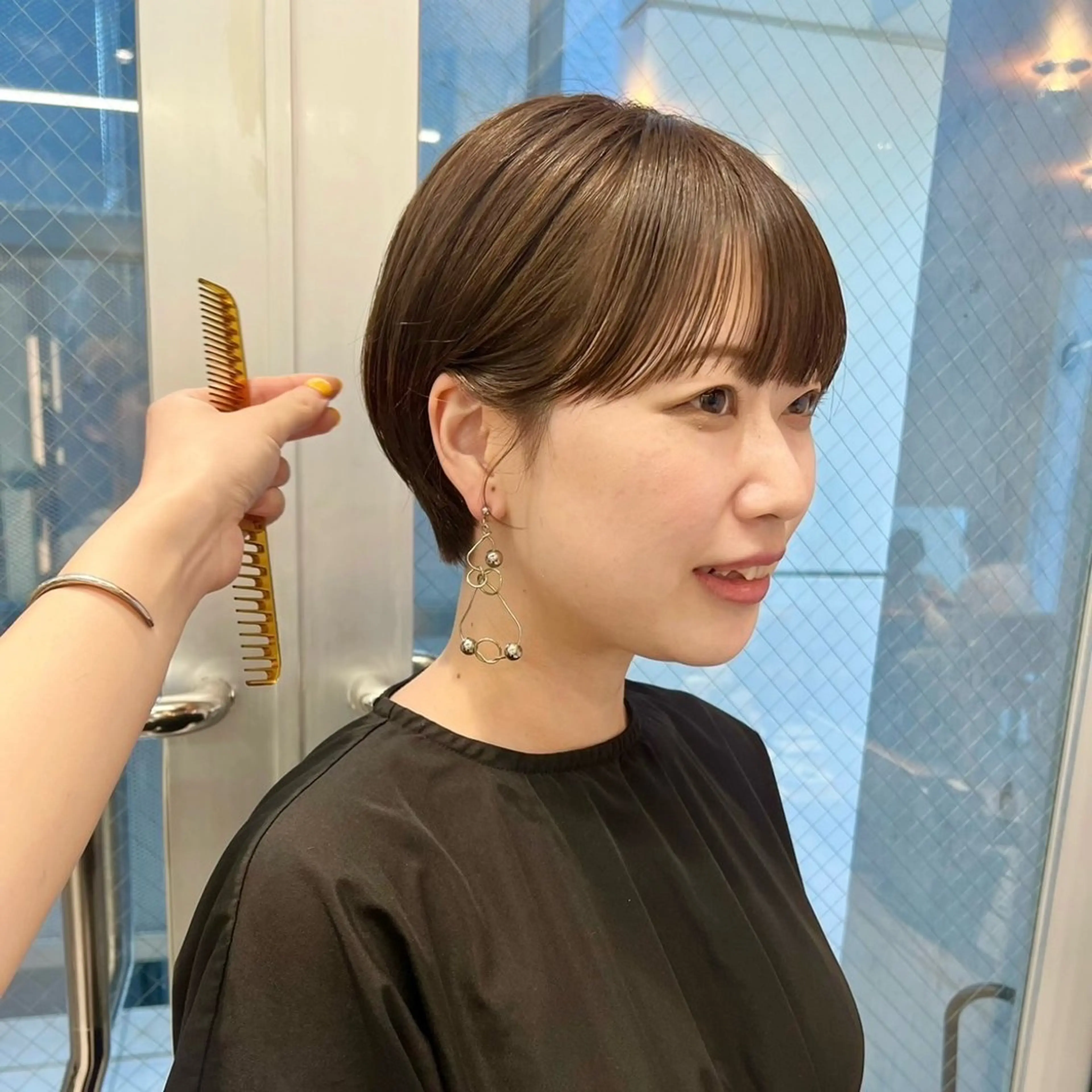 ショート カラー 🍒暖色カラー🍒 渋谷/YUUのヘアスタイル