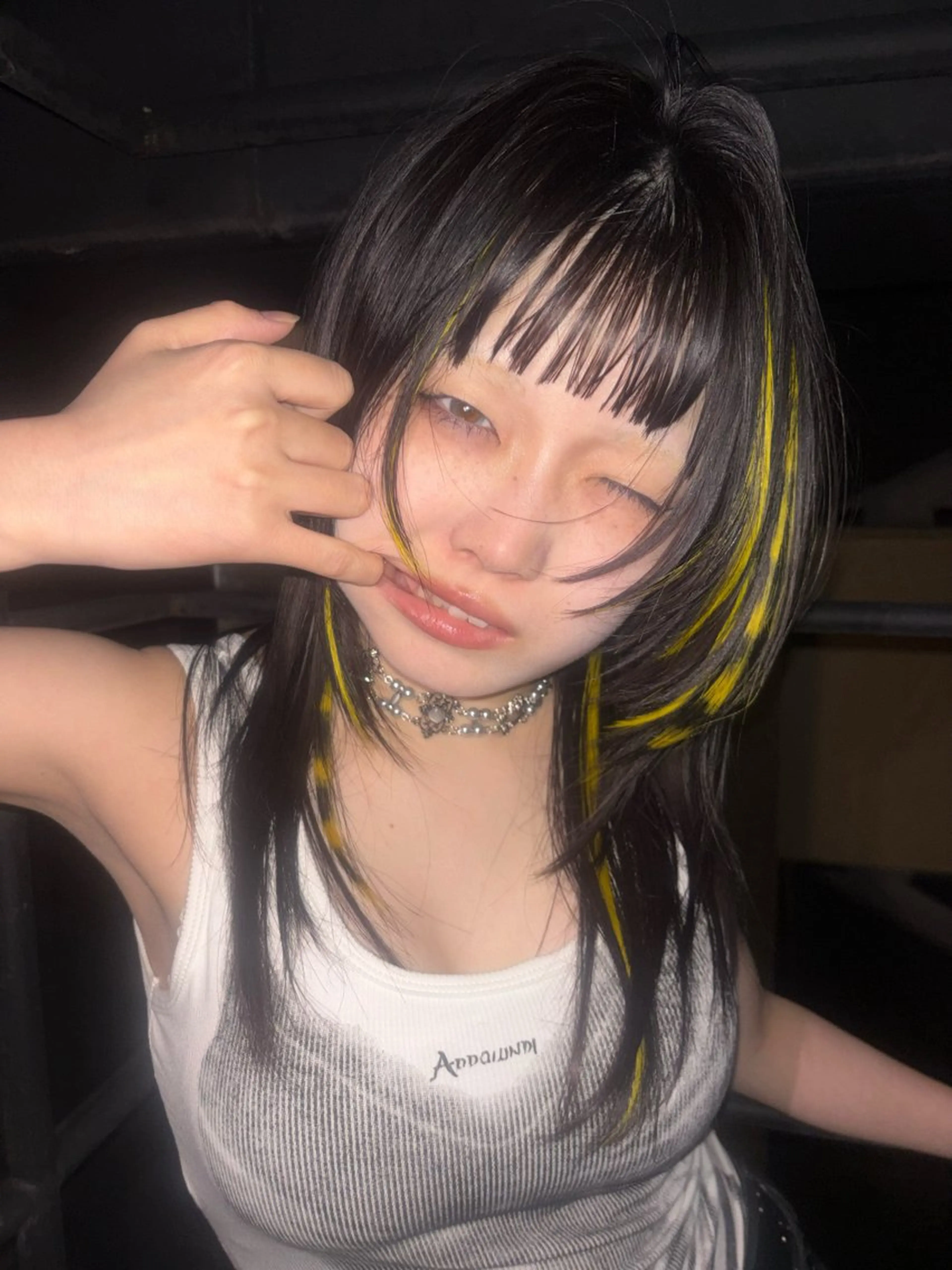 セミロング カラー カット ヘアカラー トリートメント 🌐NATSUMI 🌐【寒色カラー】のヘアスタイル