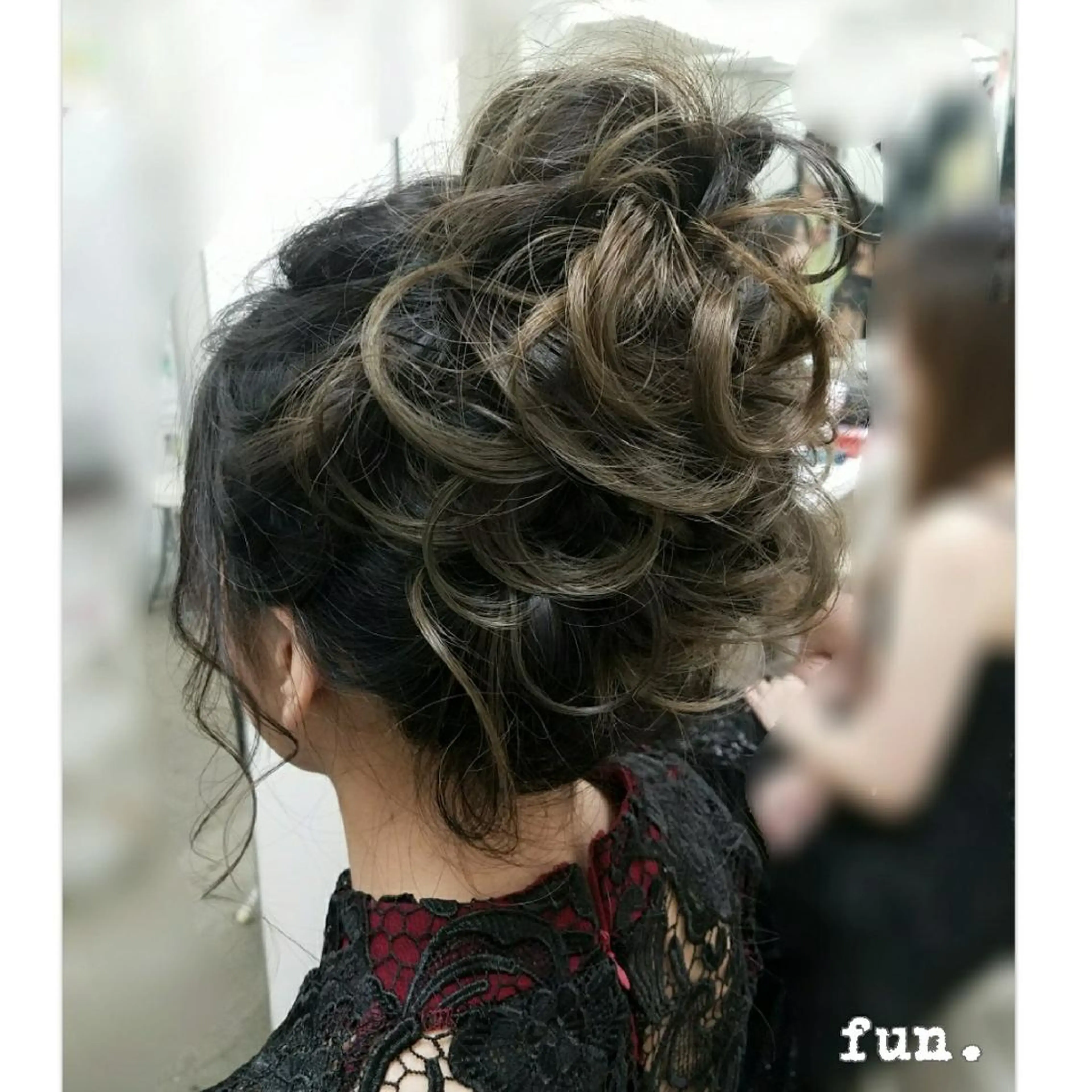 ミディアム ヘアアレンジ fun./ヘアセット /エクステ/着付のその他イメージ