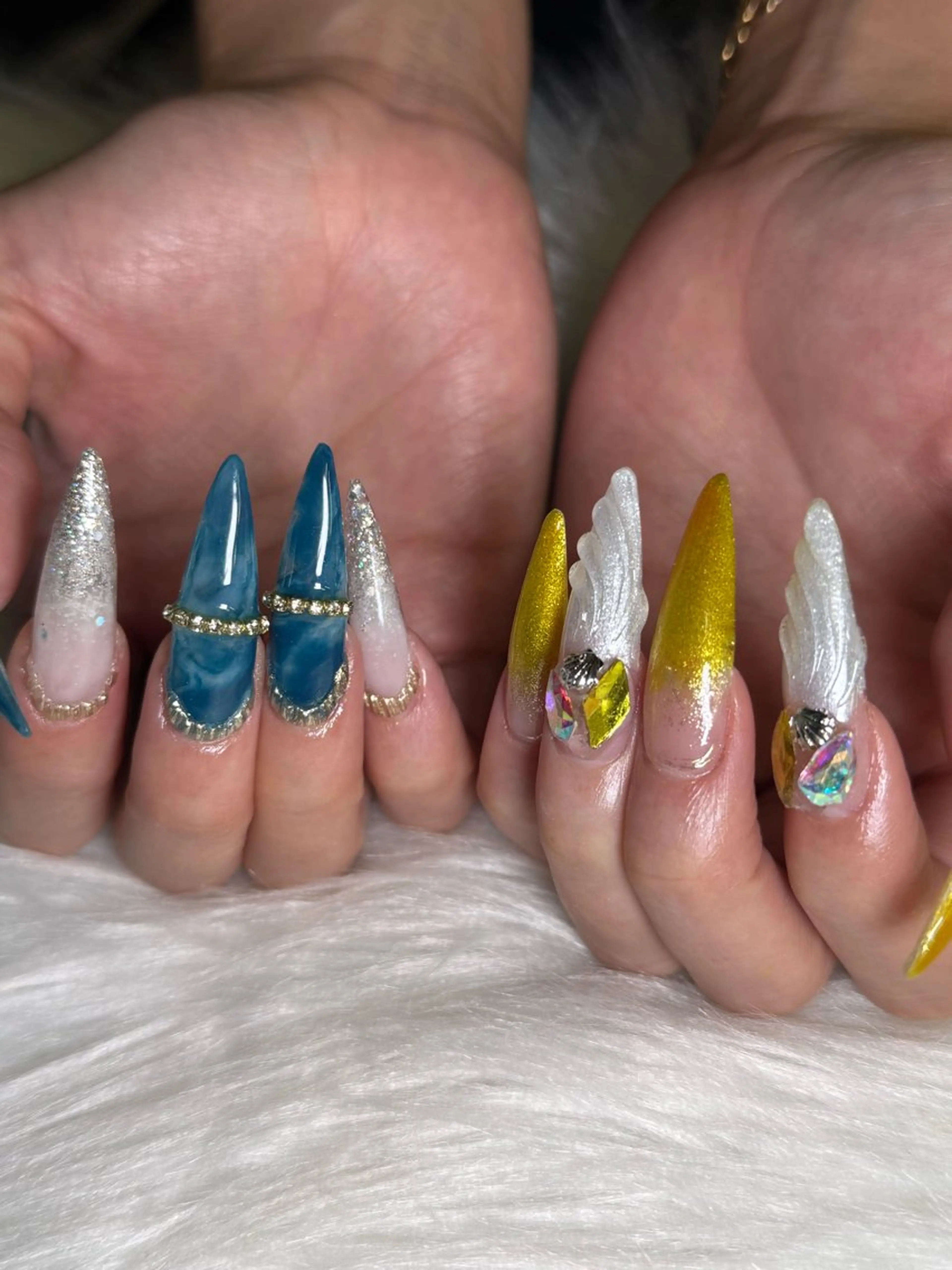 ネイル ハンドネイル M.jewelry himeka🍒のネイルデザイン