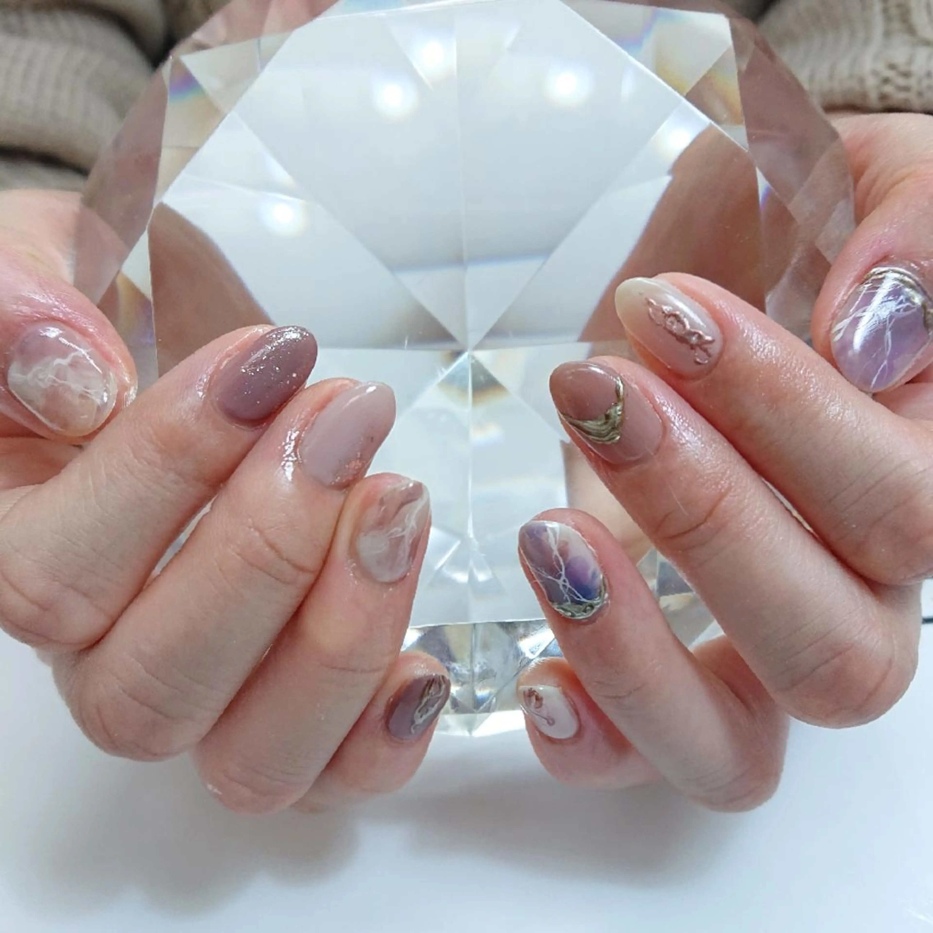 ネイル シンプルネイル Coco Girlsのネイルデザイン