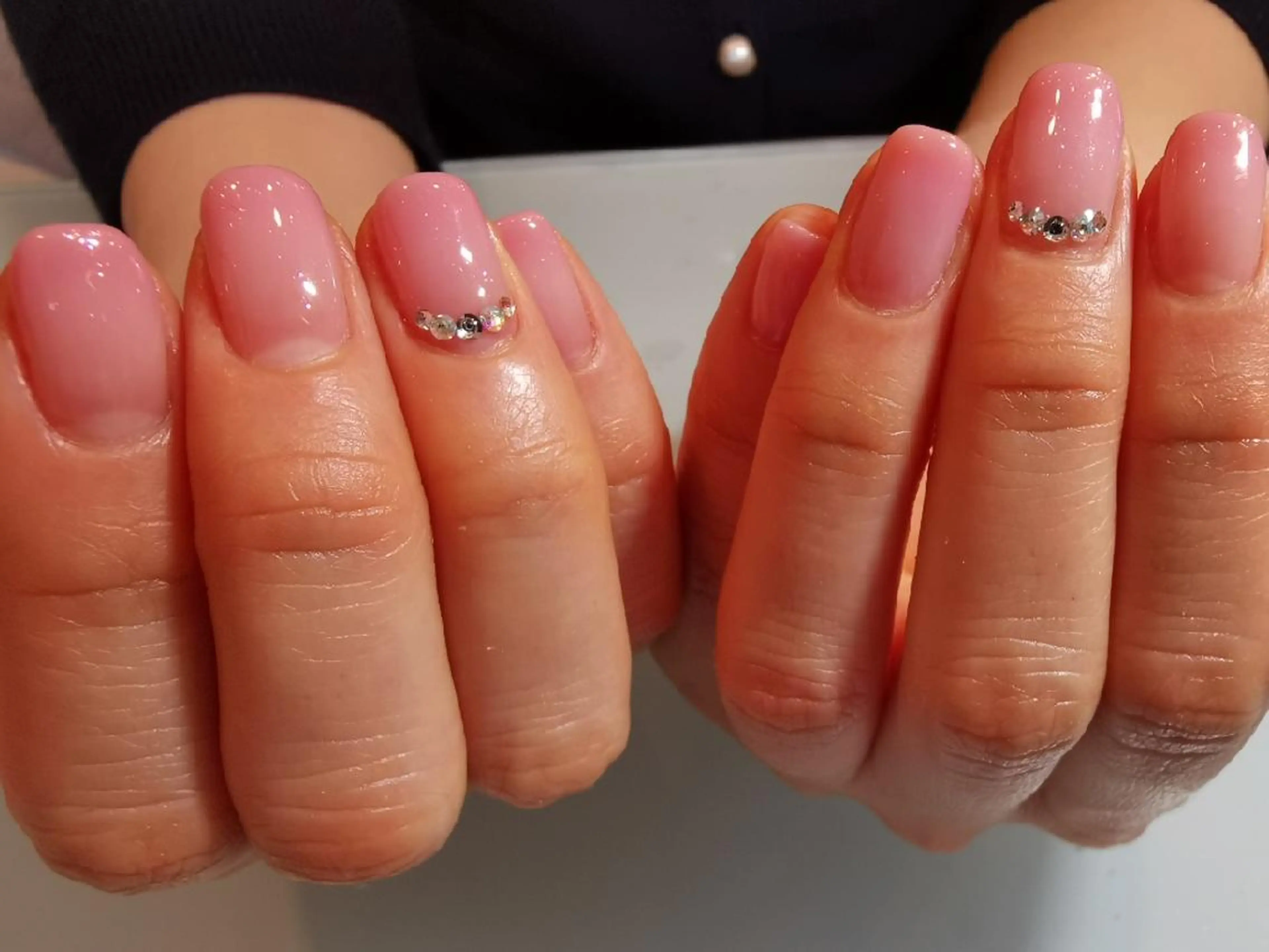 ネイル グラデーション ピンク 人気エリア💖完全個室【ルリエ】所属・ネイルサロン Lelienルリエのネイルデザイン