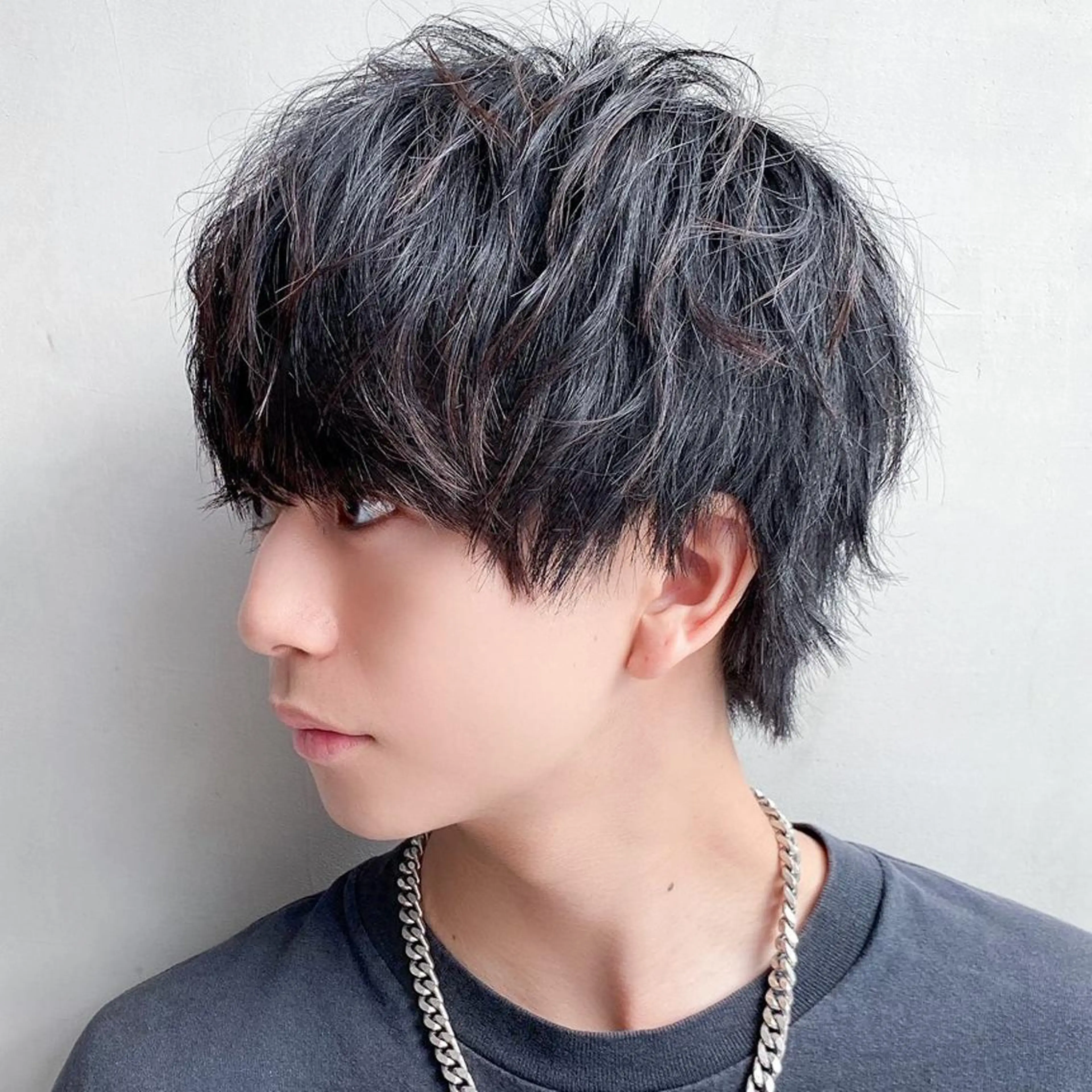 ショート カラー パーマ ヘアアレンジ メンズ メンズショート ショートヘア その他 ITbyALBUM 浦和店のヘアスタイル