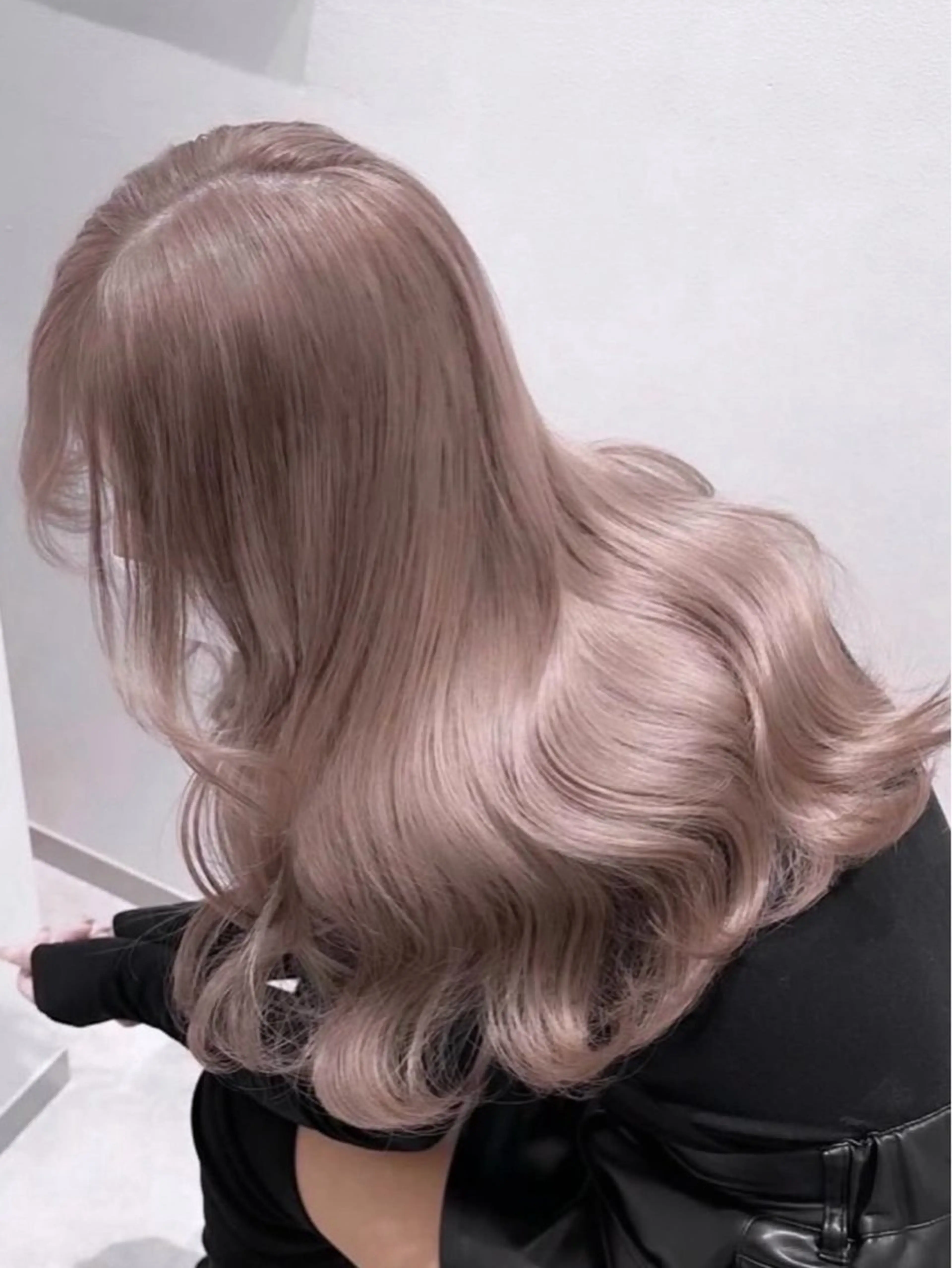 ロング カラー カット ヘアカラー ダブルカラー特化💍 tiam💍韓国ヘアのヘアスタイル
