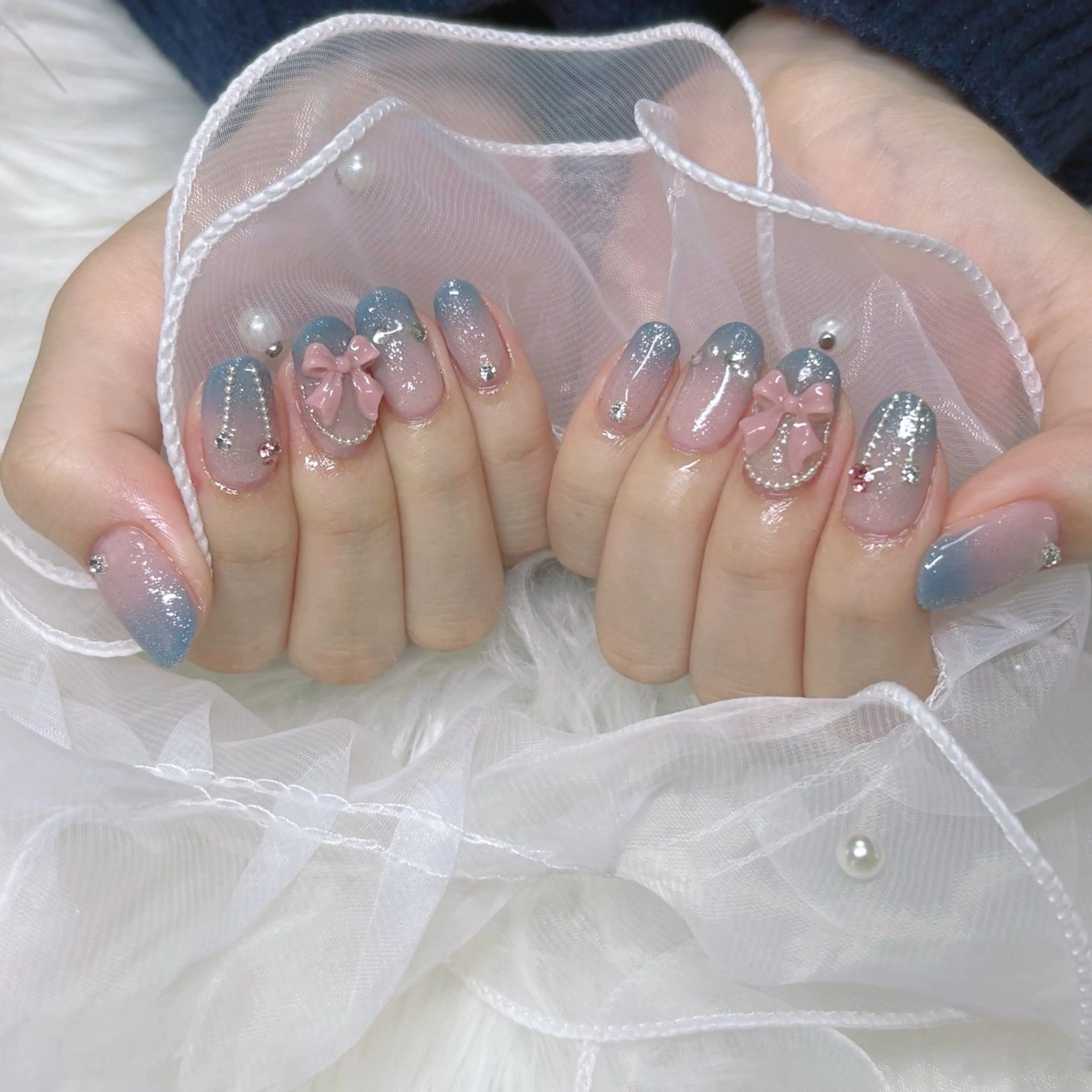 ネイル ハンドネイル 🐝TOMO🎀ིྀ 【パラジェル取扱店】のネイルデザイン