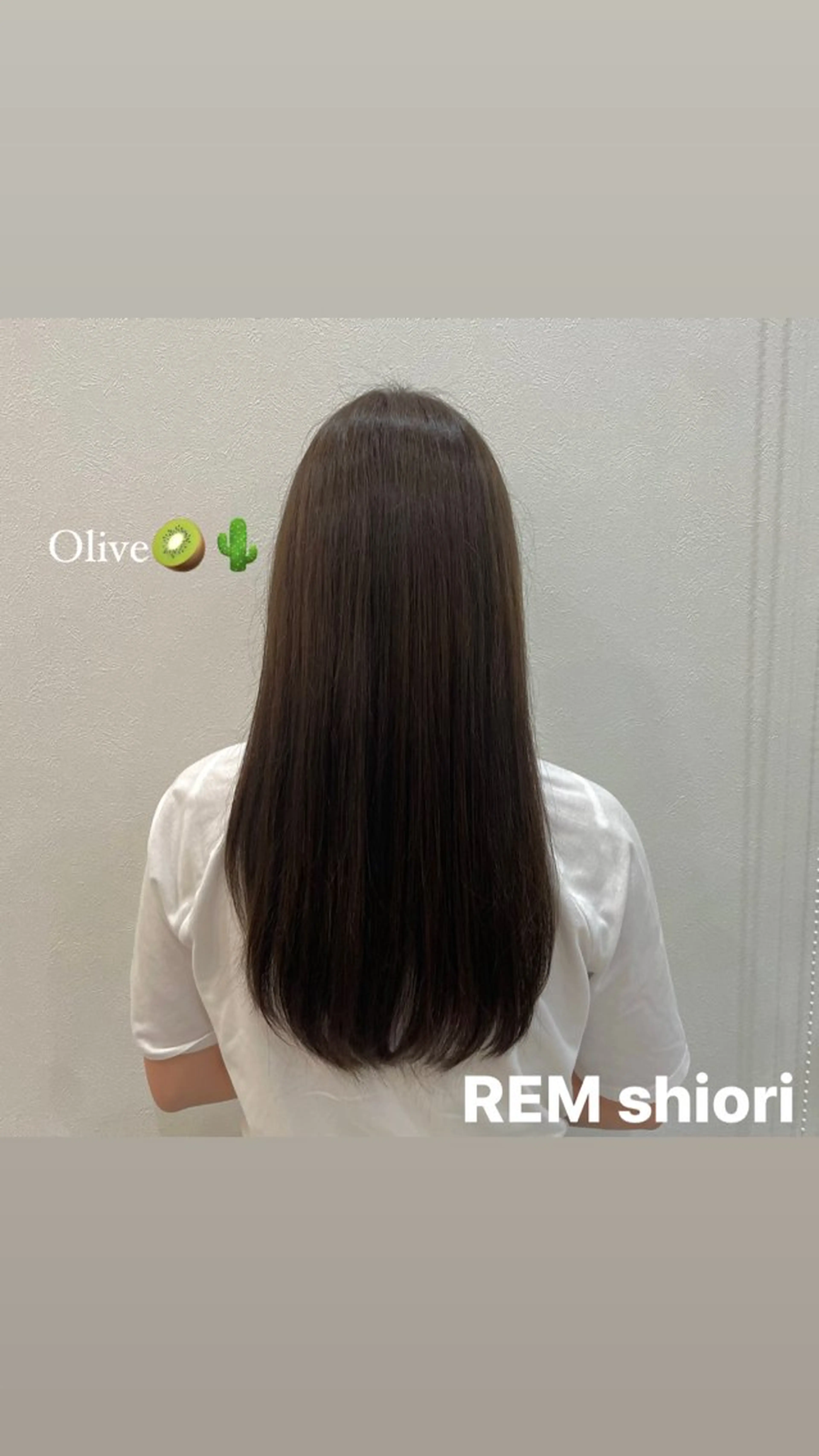 カラー 透明感カラー REM天童店所属・REM天童店 伊藤汐里のヘアスタイル